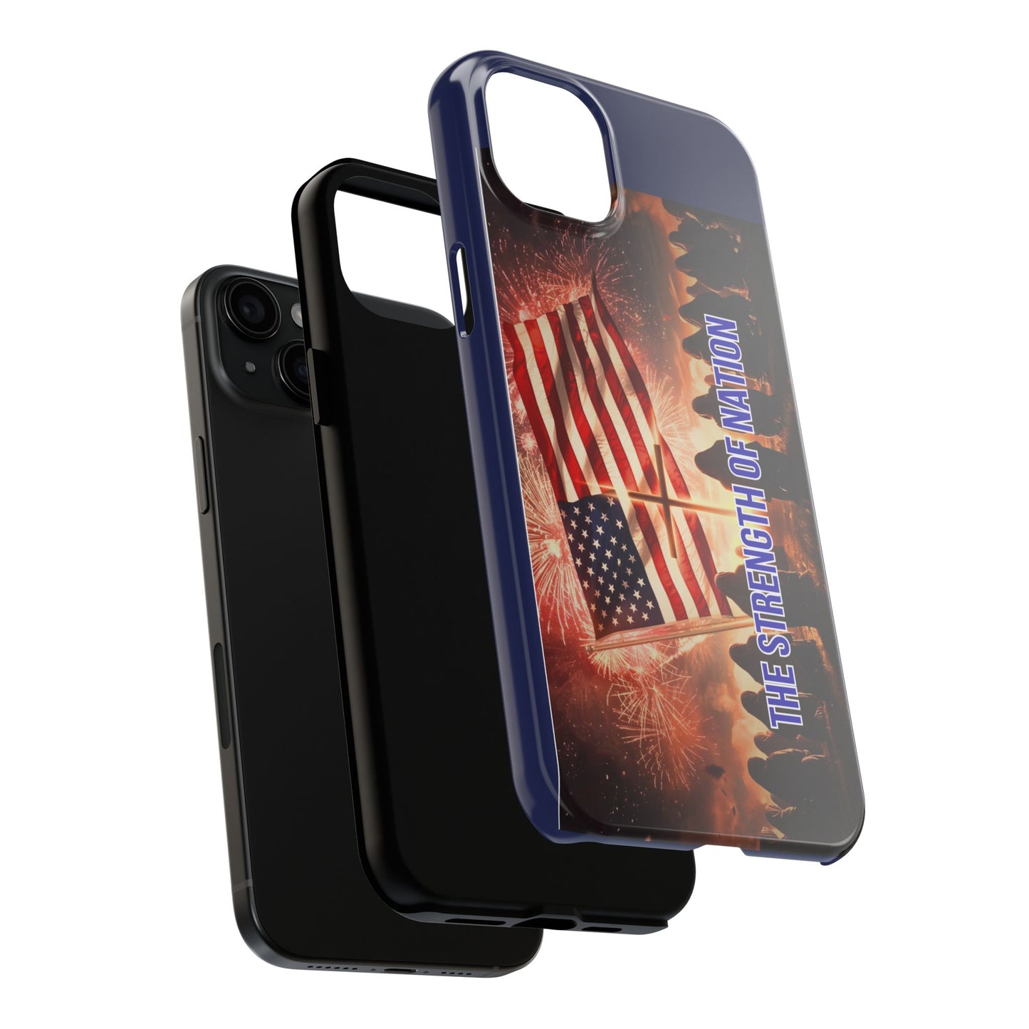 Patriotic 'The Strength of Nation' Tough Phone Case
