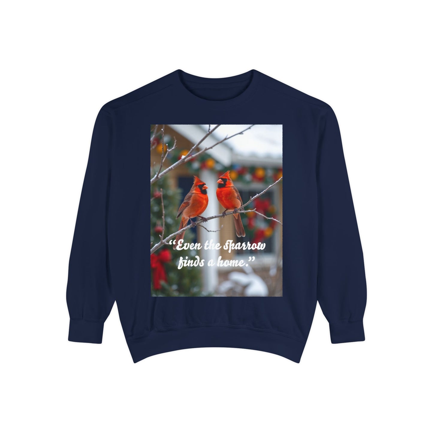 Unisex Garment-Dyed Sweatshirt