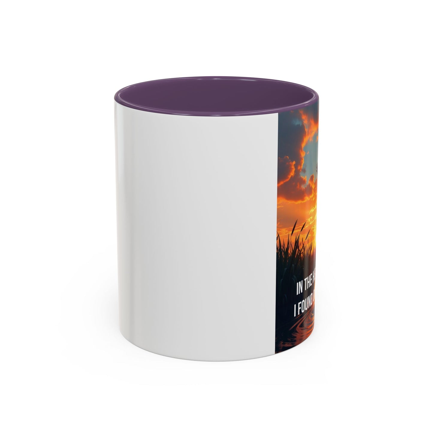 Inspirational Bayou Coffee Mug — "In the Heart of the Bayou, I Found God"