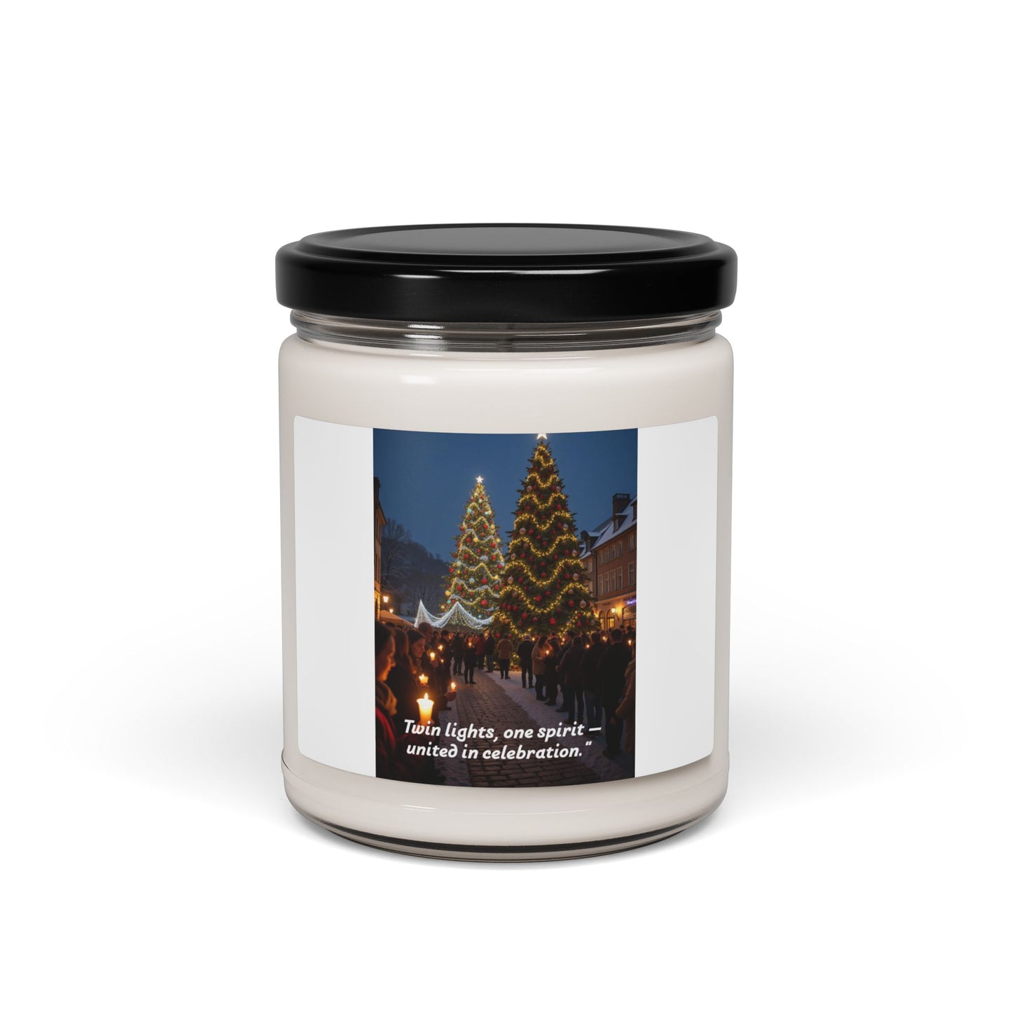 Festive Scented Candle, Holiday Soy Candle, Christmas Decor, Winter Aroma, Gift for Him/Her, Cozy Home Accessory 161