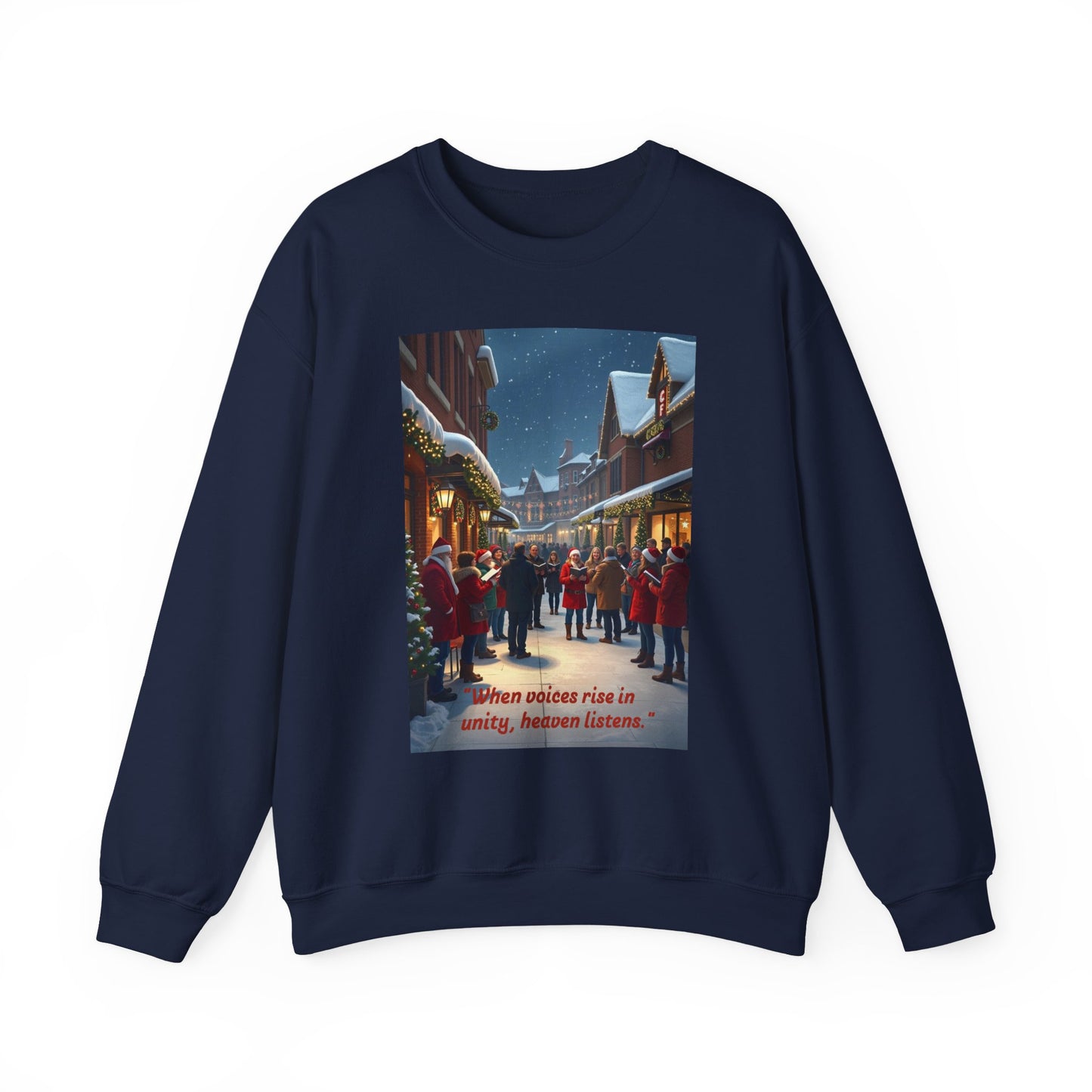 Cozy Winter Crewneck Sweatshirt, Festive Gift, Holiday Sweater, Unisex Fashion, Winter Wardrobe Essential