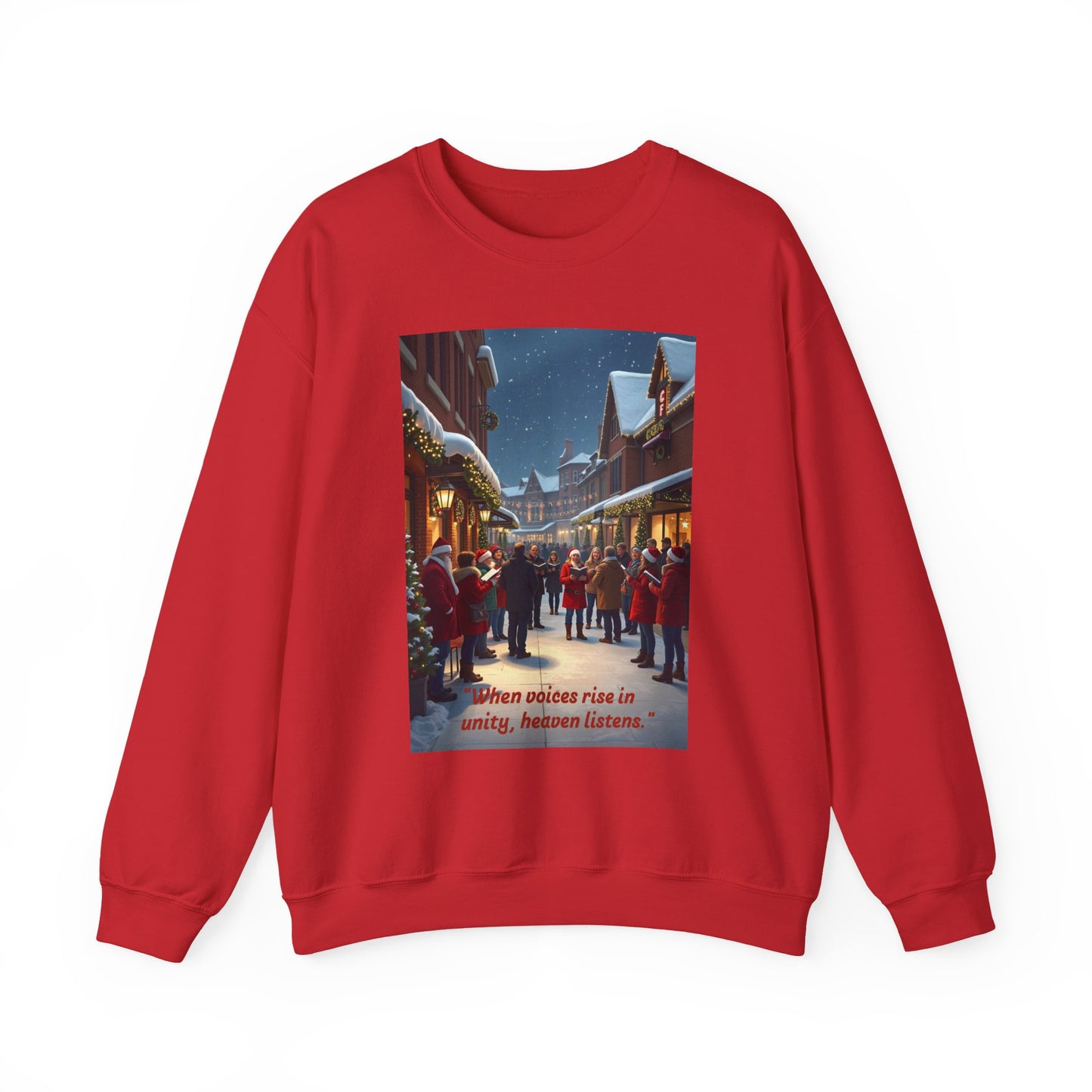 Cozy Winter Crewneck Sweatshirt, Festive Gift, Holiday Sweater, Unisex Fashion, Winter Wardrobe Essential