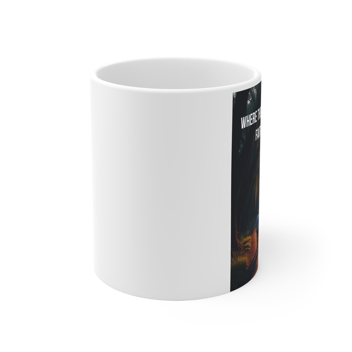 Mystic Forest Coffee Mug - "Where Dreams Begin" Ceramic 11oz & 15oz