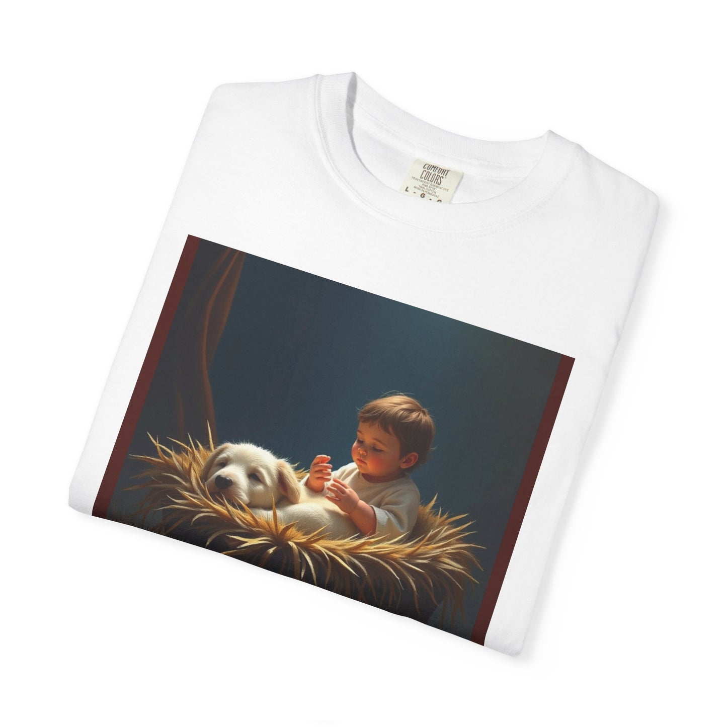 Unisex Christmas T-Shirt, Holiday Spirit Tee, Cozy Garment-Dyed Top, Festive Gift, Seasonal Wear