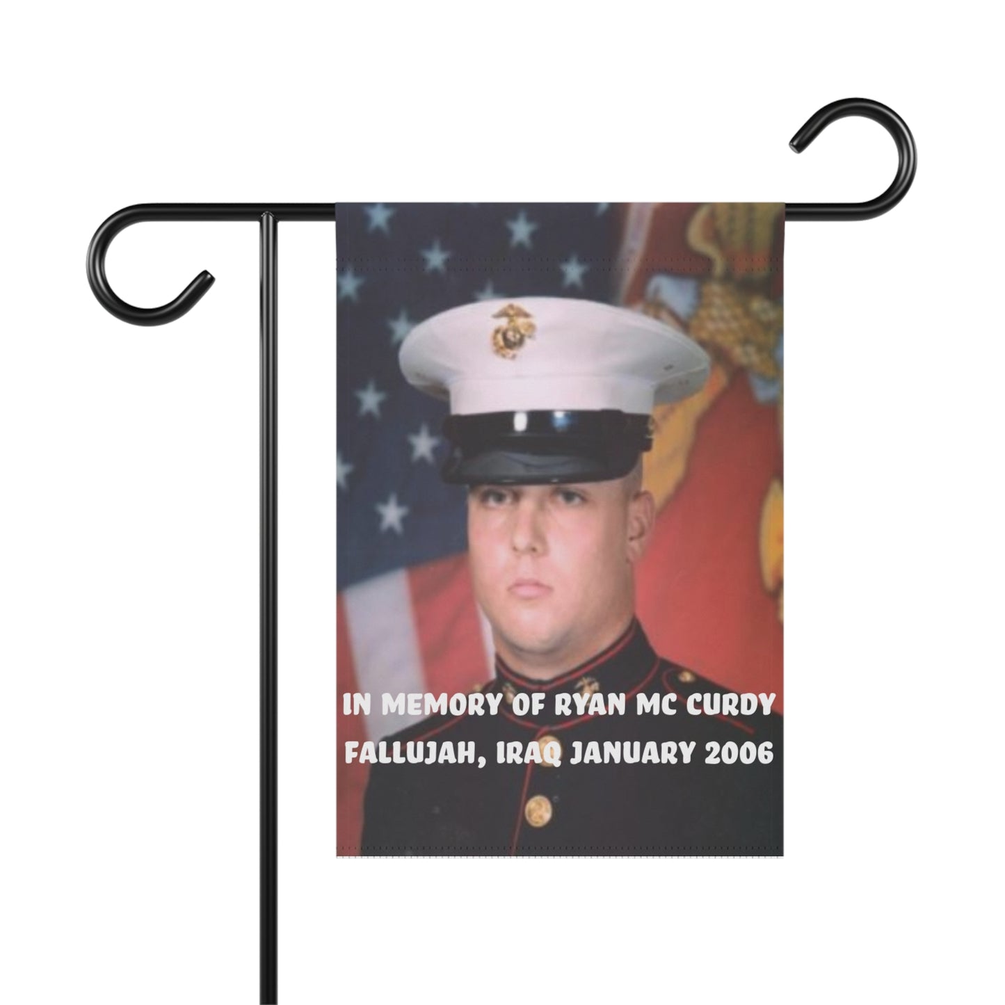 Memorial Garden Banner, Personalized Garden Flags, Tribute Flags, Home Decor, Outdoor Memorial, Veteran Remembrance