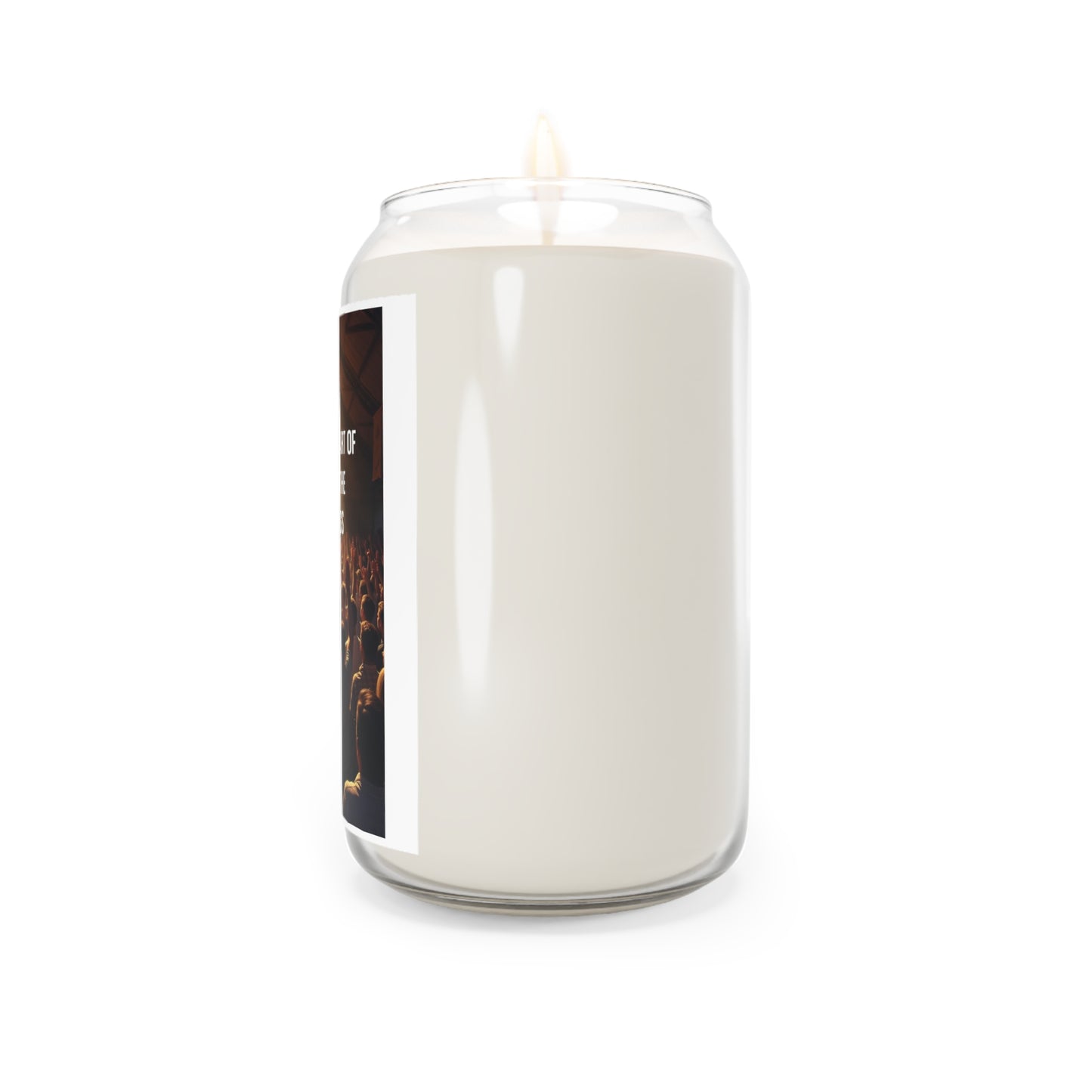Scented Soy Candle — “Back to the Heart of Worship to the King of Kings” (13.75oz)