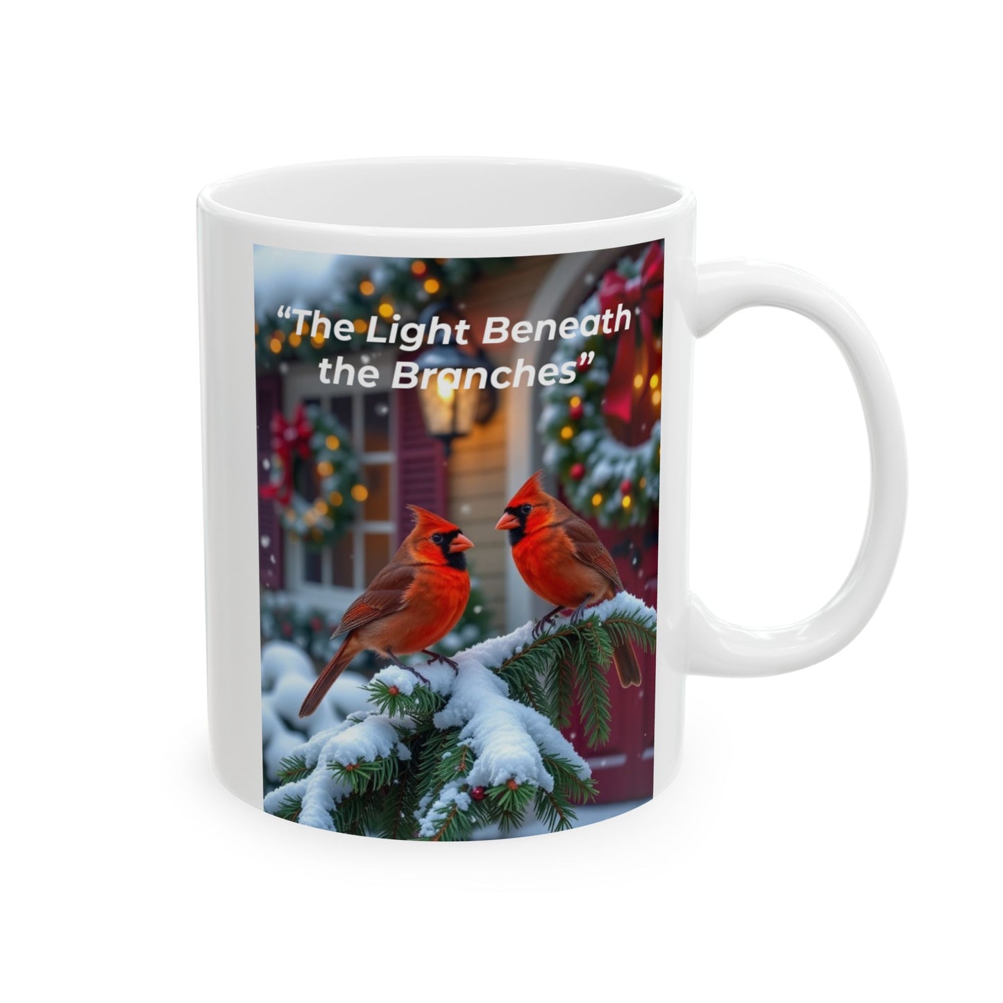 Festive Holiday Ceramic Mug | Perfect Gift for Coffee Lovers, Christmas Decor, Personalized Drinkware, Cozy Winter Vibes