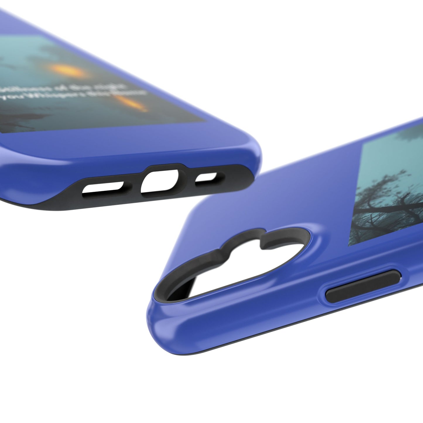 Magnetic Impact-Resistant Phone Case — Bayou Night Scene with Poem
