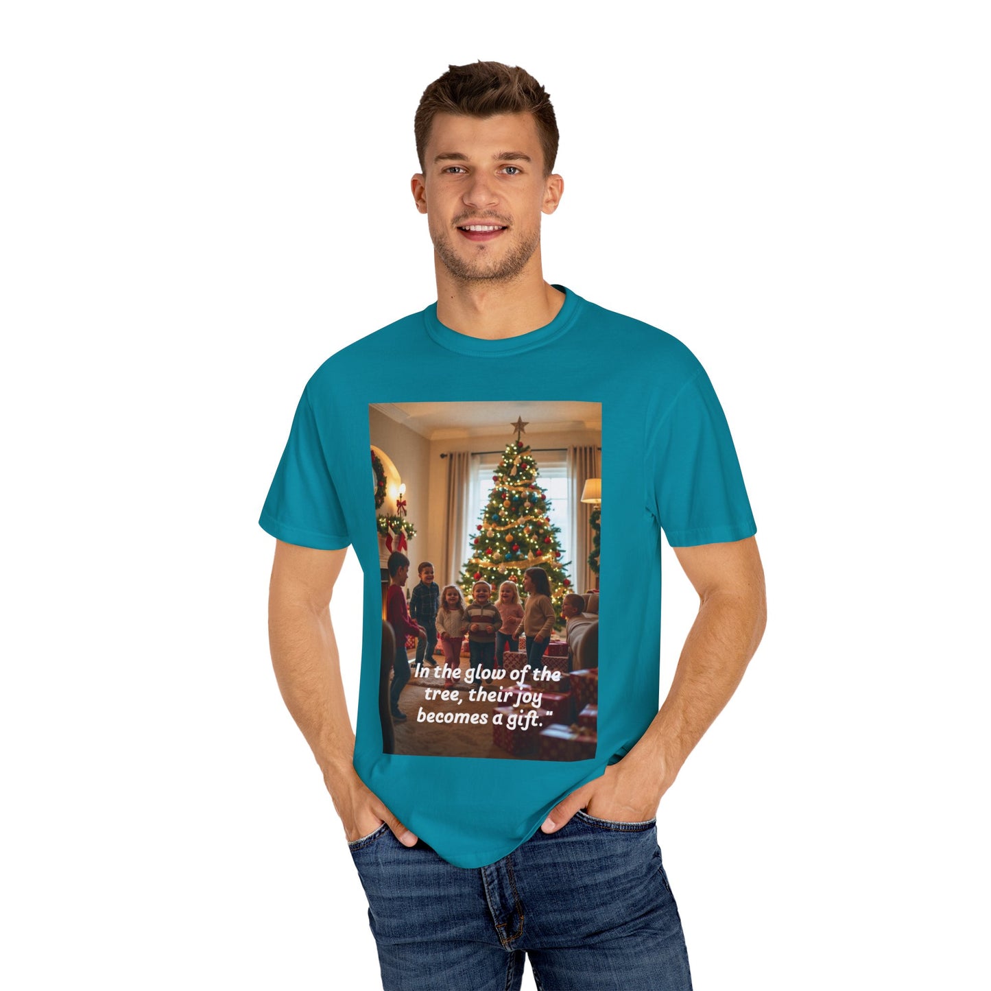 Christmas Joy Unisex T-shirt, Holiday Gift, Family Gathering Shirt, Festive Top, Merry Christmas Apparel