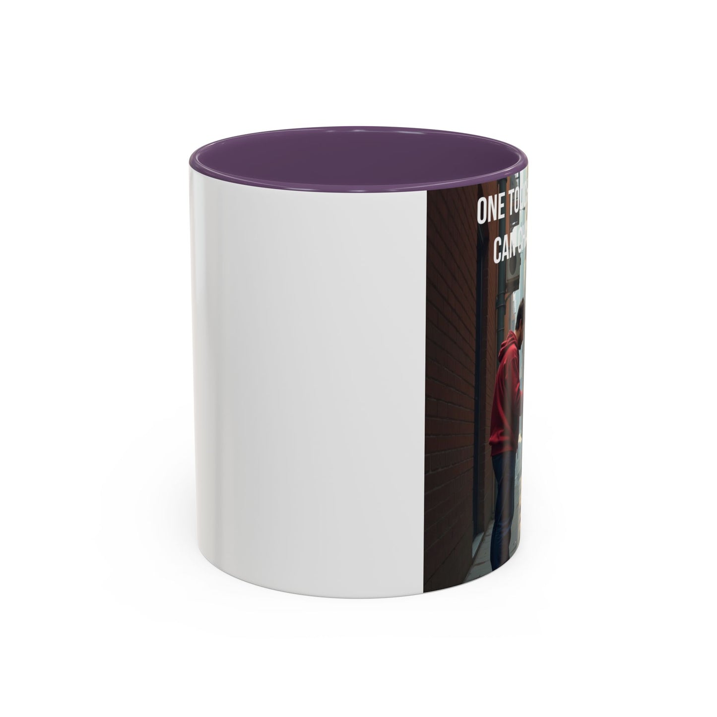 Kindness Quote Coffee Mug – "One Touch of Kindness Can Change a Soul" Accent Mug