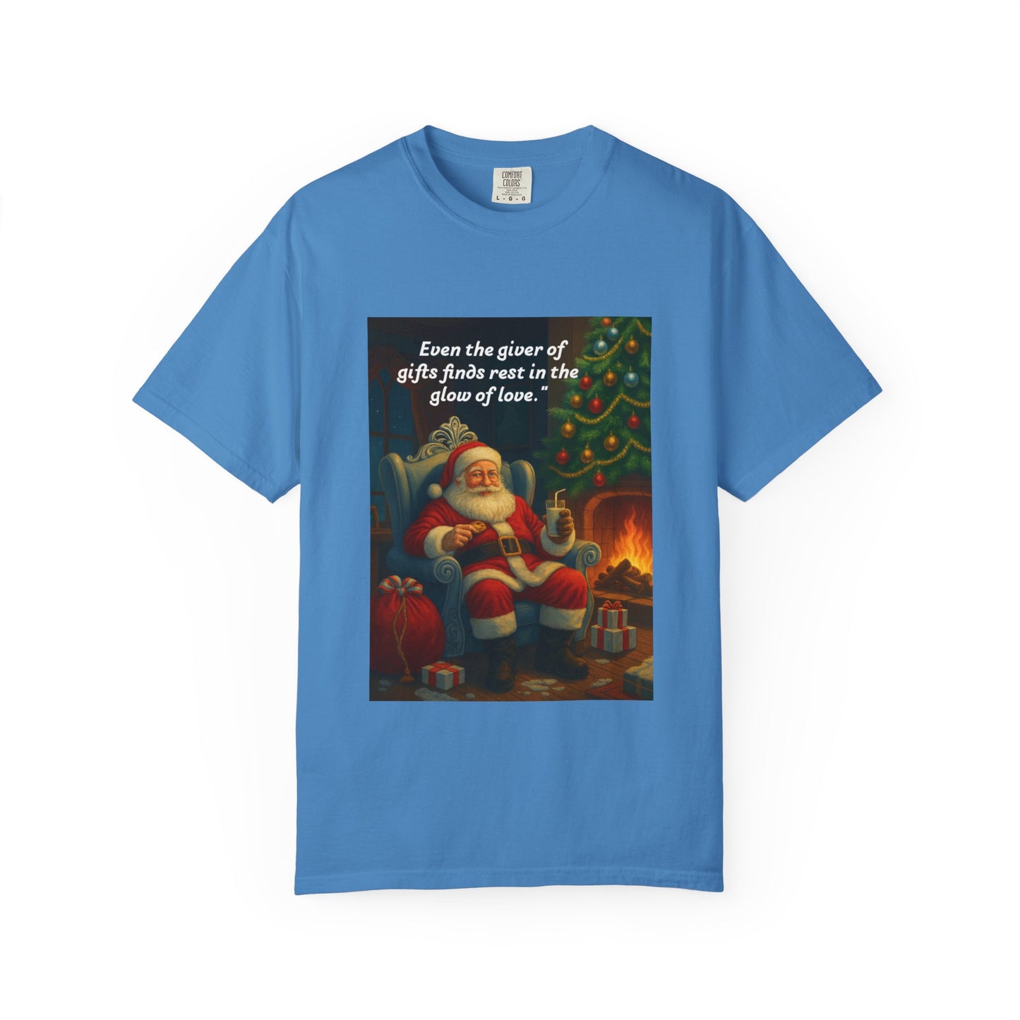 Cozy Holiday T-Shirt, Christmas Gift Tee, Santa Claus Shirt, Unisex Friends Apparel, Festive Fun T-Shirt, Gift for Him/Her