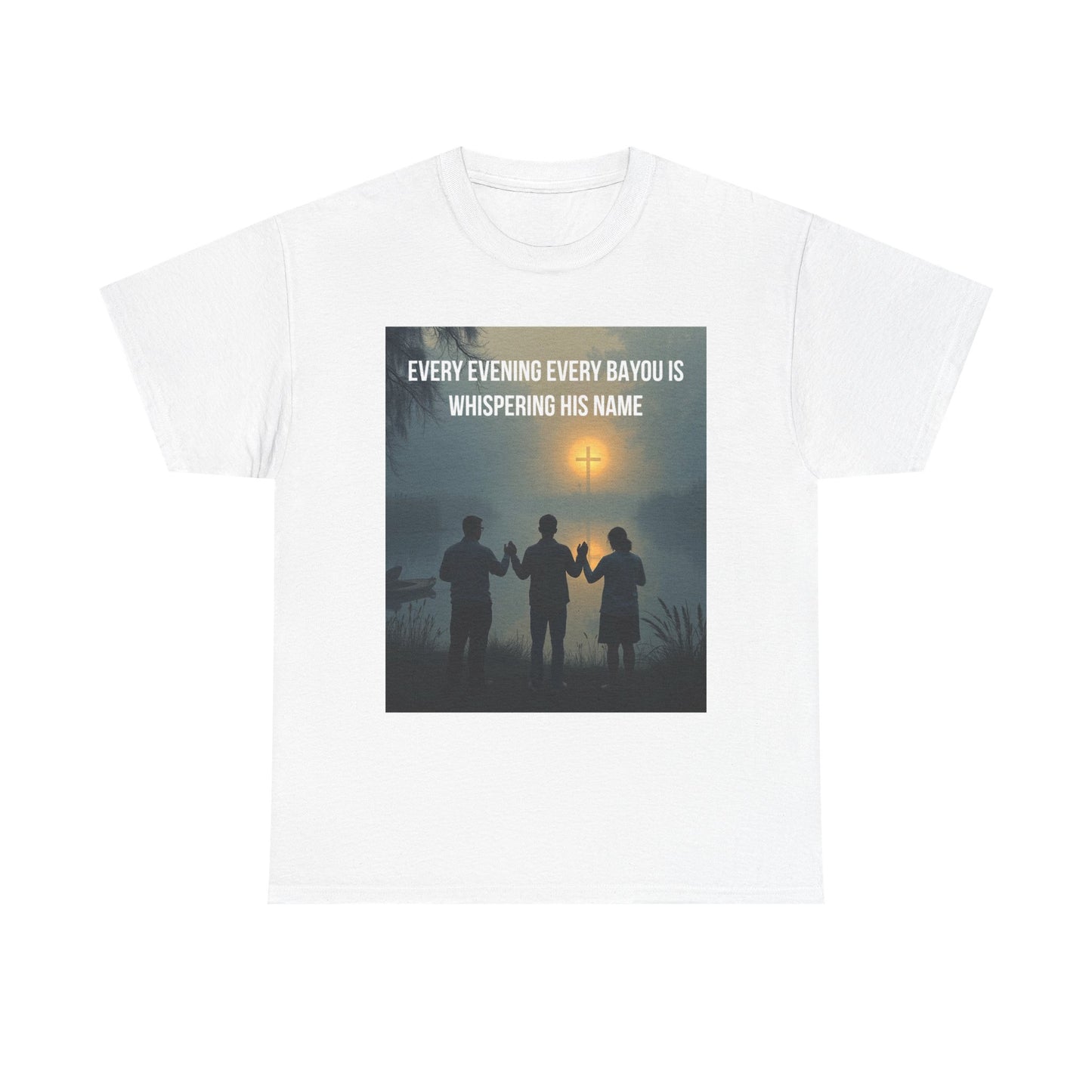 Bayou Family Silhouette Tee - "Every Evening Every Bayou Is Whispering His Name"