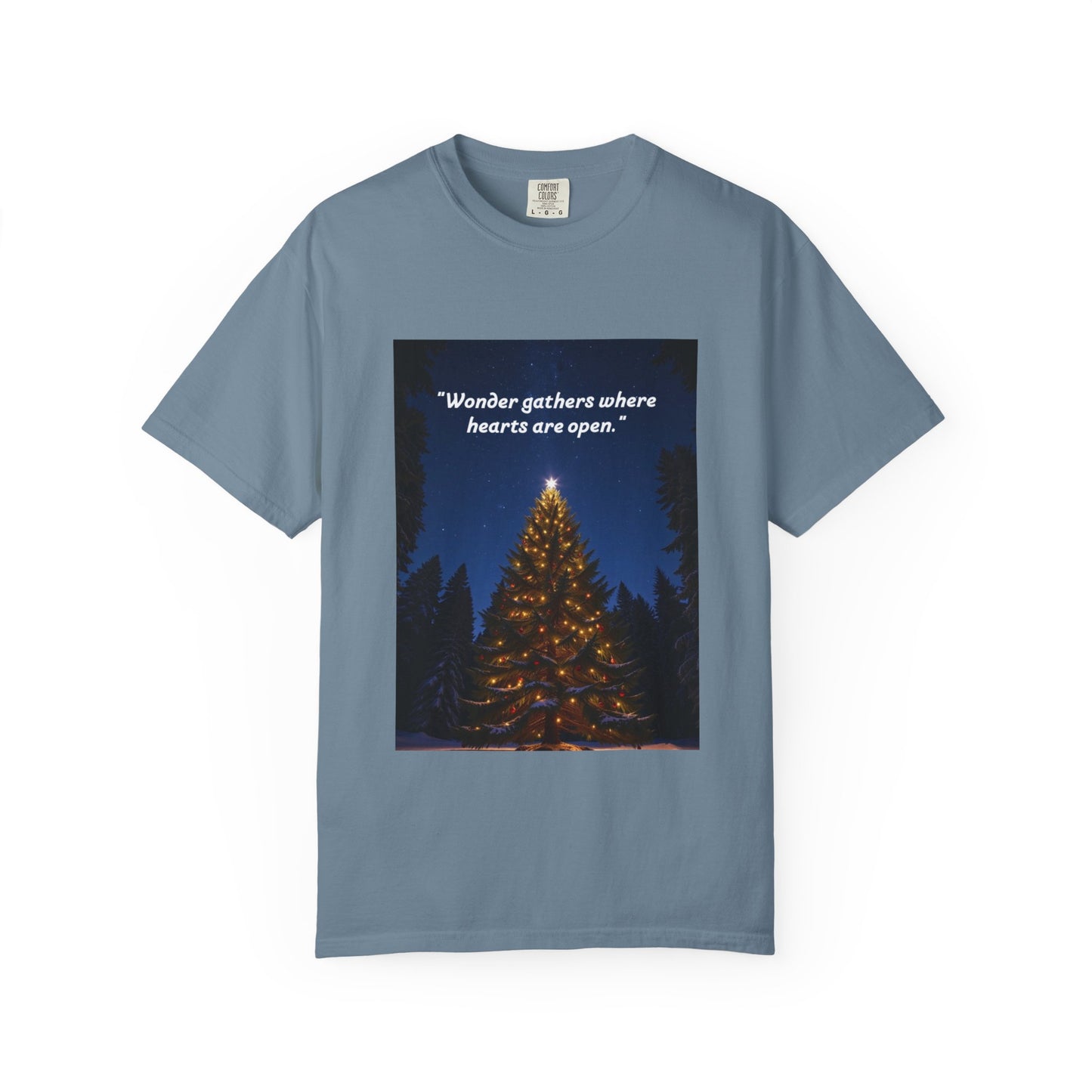 Chris tmas  Quote T-shirt, Unisex Cotton Tee, Holiday Gift, Heartwarming Apparel, Winter Fashion, Gift for Him/Her