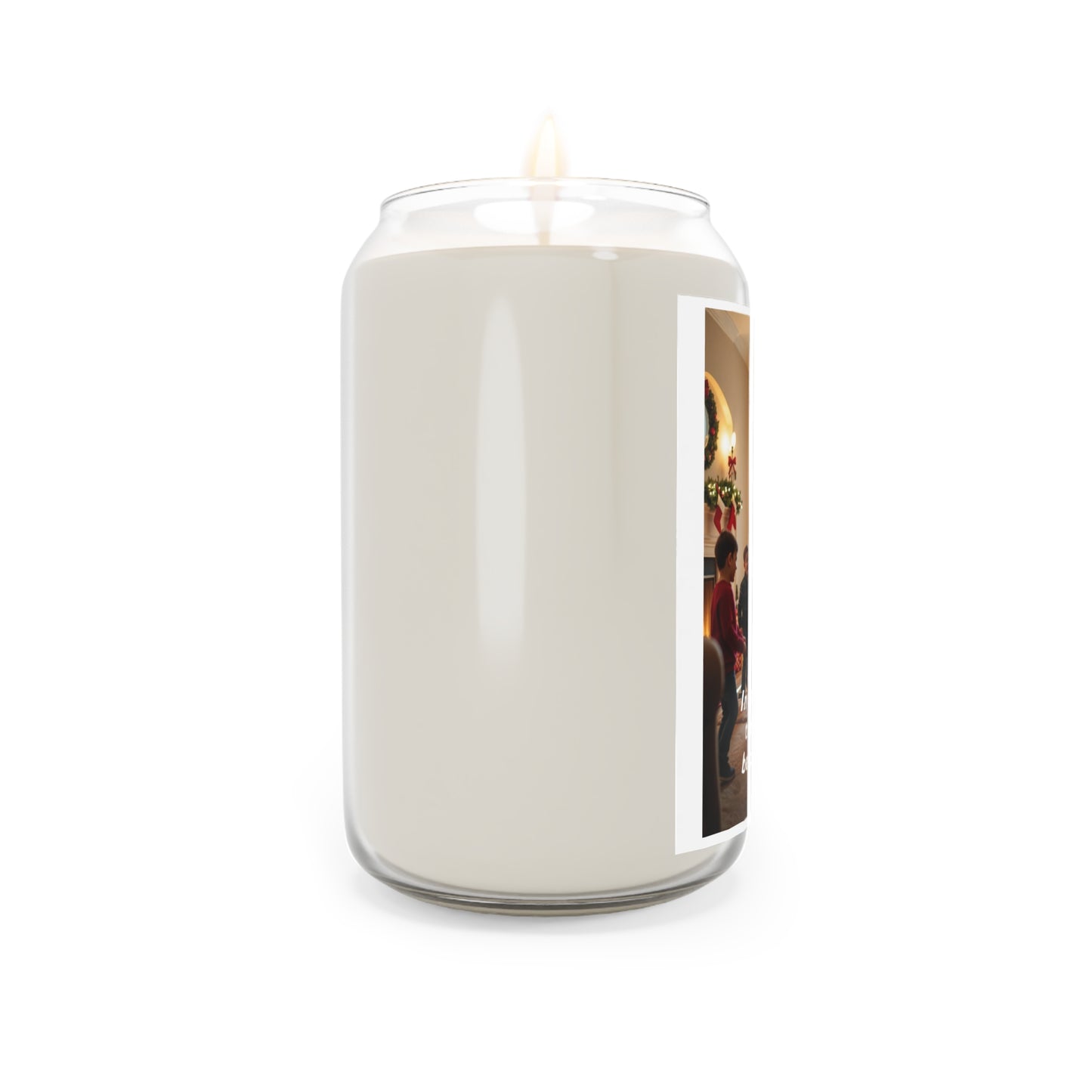 Scented Soy Candle - Joyful Glow Holiday Gift, Festive Aromatherapy, Home Décor, Christmas Candle, Personalized Gifts
