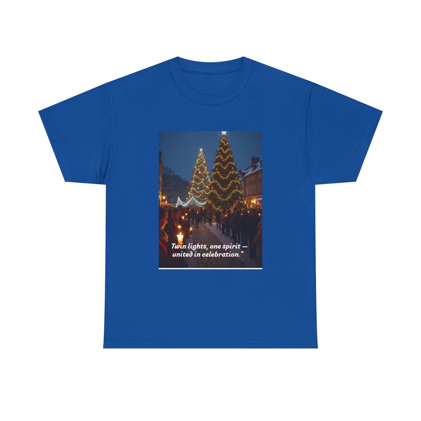 Christmas Celebration Unisex Heavy Cotton Tee, Holiday T-Shirt, Gift for Him/Her, Festive Apparel, Cozy Winter Wear, Family Gathering Shirt