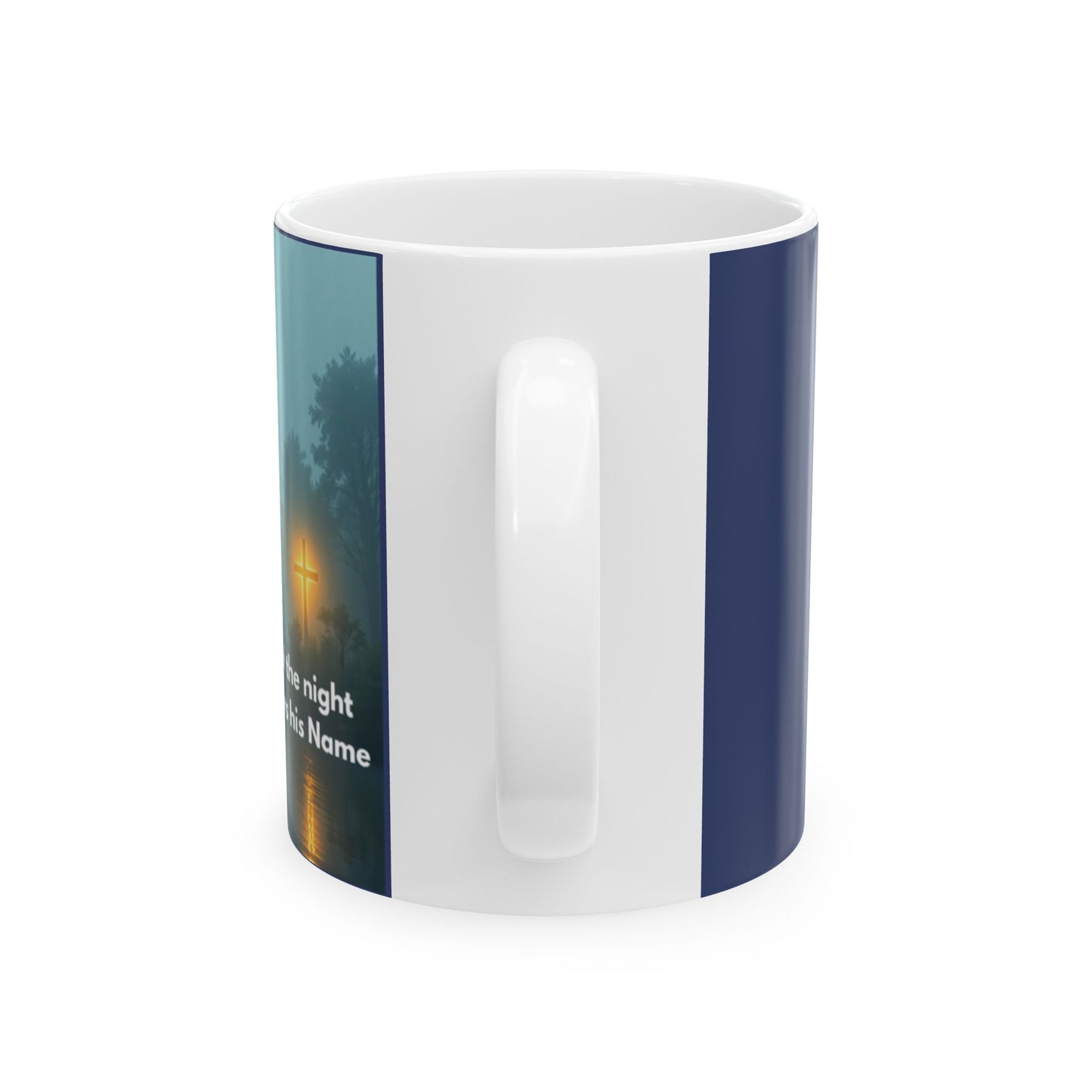 Bayou Midnight Ceramic Mug – Scenic Moonlit Swamp Coffee Cup (11oz, 15oz)
