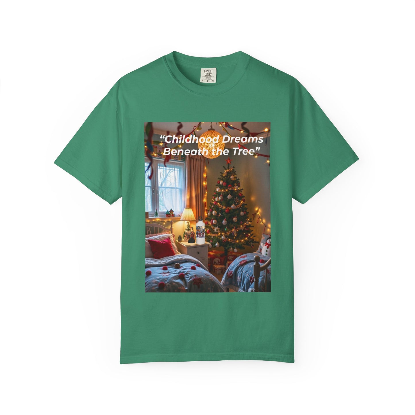 Holiday T-Shirt, Cozy Christmas Tee, Childhoood Memories Unisex Shirt, Festive Gift, Winter Apparel