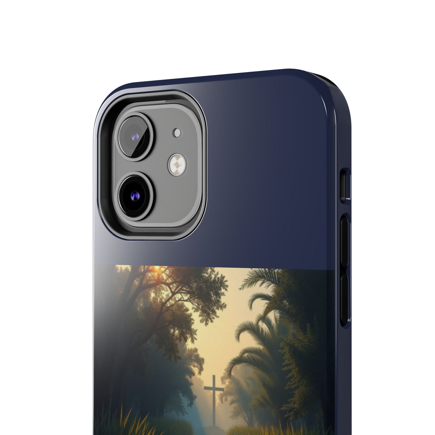 Bayou Cross Phone Case — "In the Stillness of the Night, The Bayou Whispers His Name"