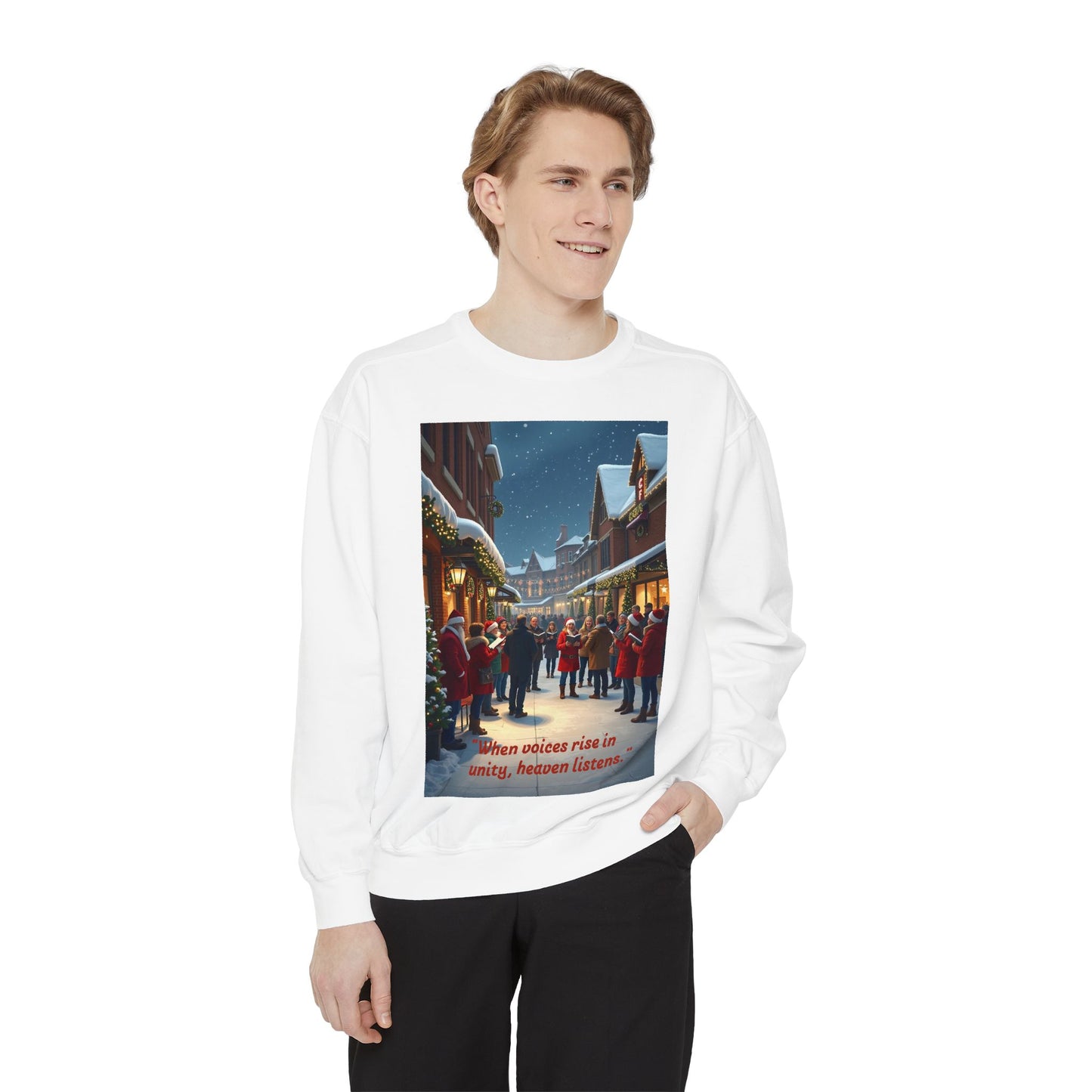 Unisex Garment-Dyed Sweatshirt