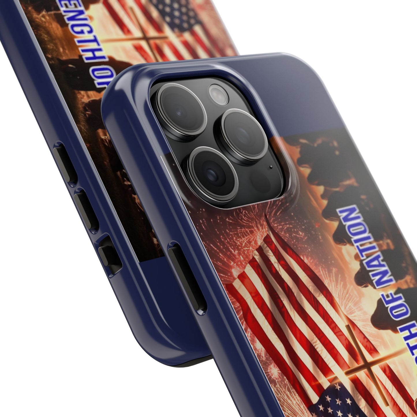 Patriotic 'The Strength of Nation' Tough Phone Case