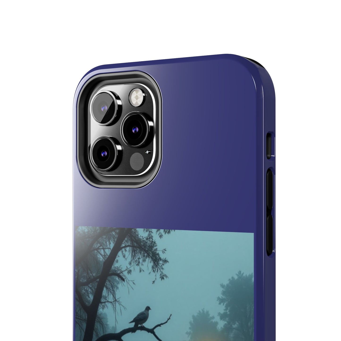 Tough Phone Case — 'In the stillness of the night the Bayou whispers his Name' Moody Bayou Cross Design