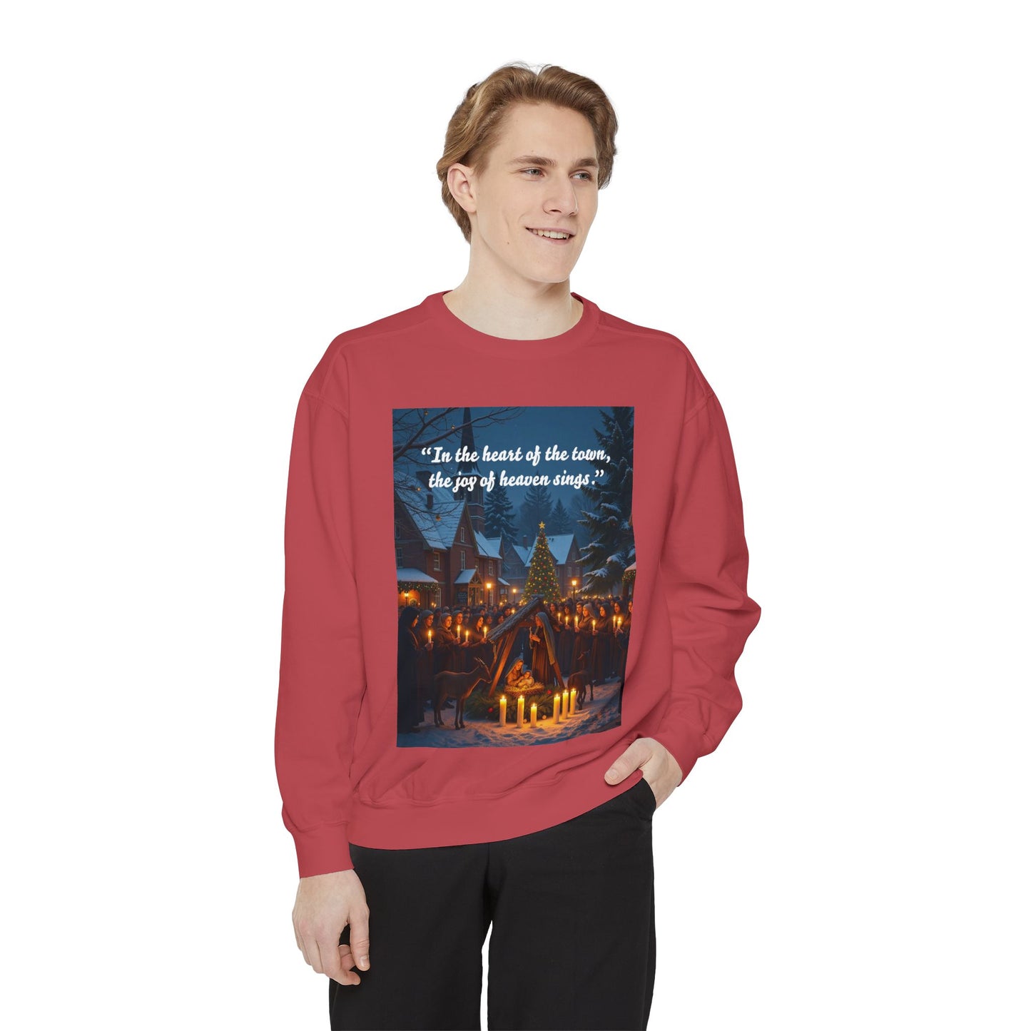Unisex Garment-Dyed Sweatshirt 101