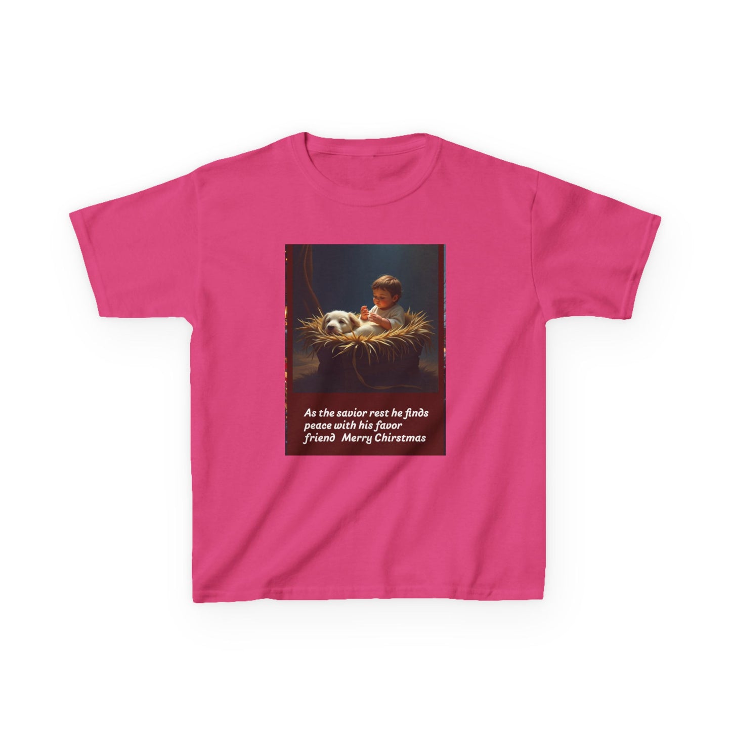 Kids Christmas Graphic Tee, Holiday Gift for Children, Cute Kids Shirt, Seasonal Apparel, Merry Christmas T-Shirt