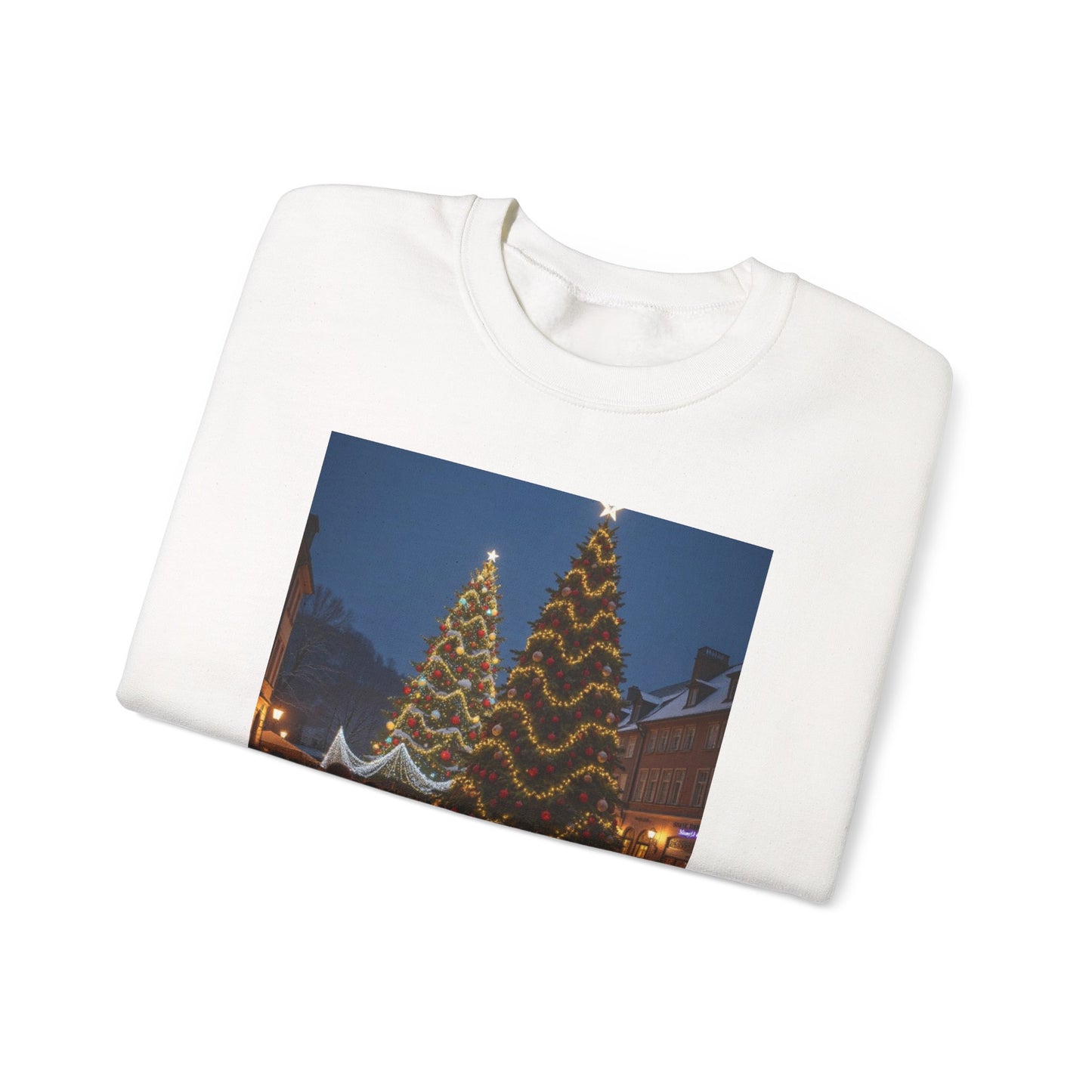 Festive Crewneck Sweatshirt - Holiday Spirit, Cozy Winter Wear, Unisex Gift, Celebration Outfit, Christmas Apparel