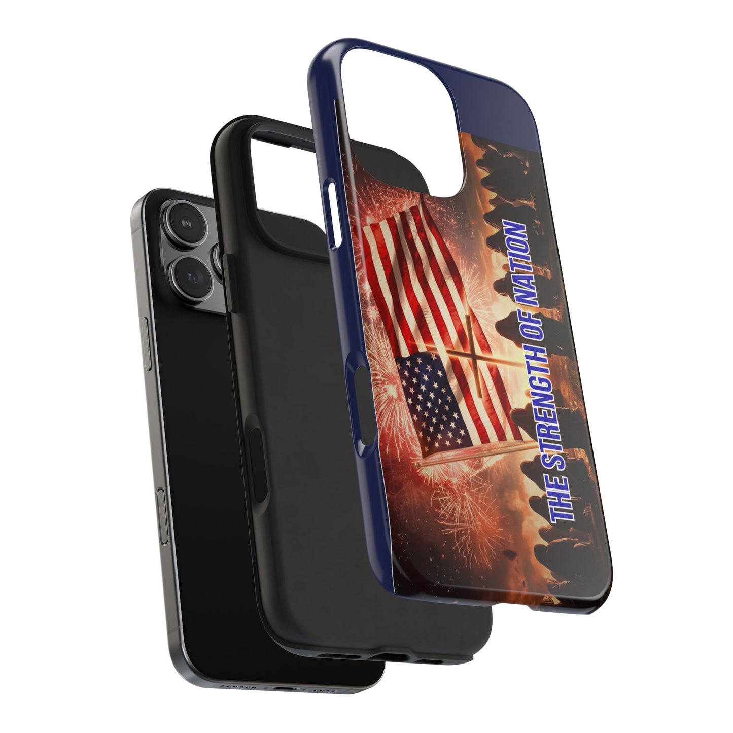 Patriotic 'The Strength of Nation' Tough Phone Case