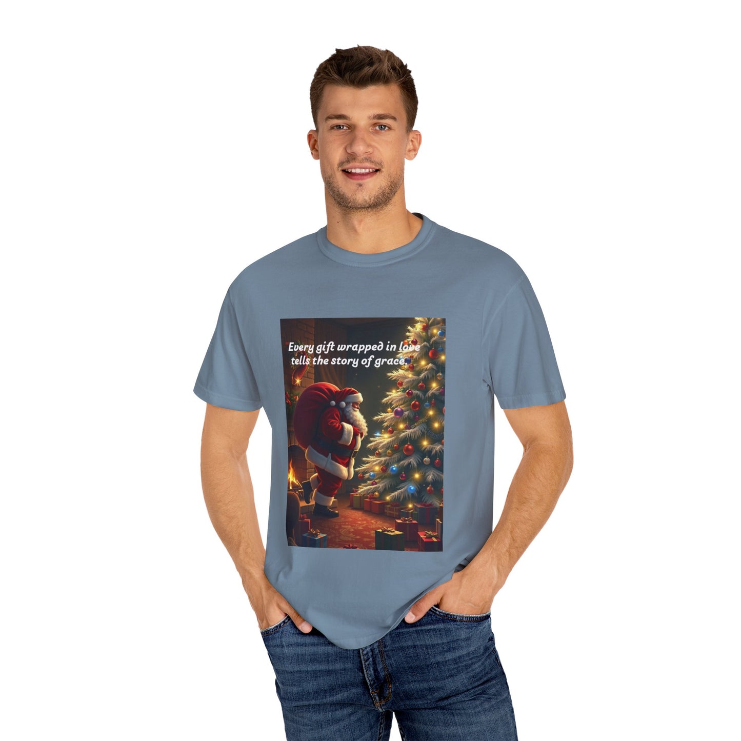 Christmas Gift T-Shirt, Unisex Holiday Tee, Santa Shirt, Christmas Apparel, Festive Gift Idea