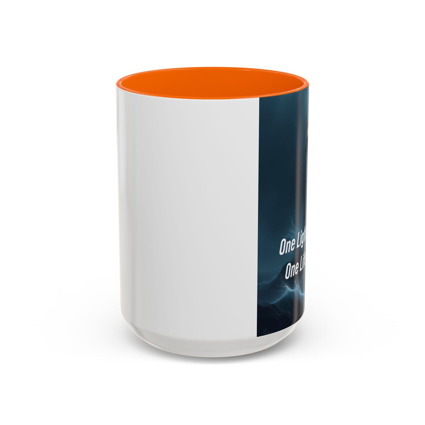 Lighthouse 'One Light, One Hope' Accent Coffee Mug