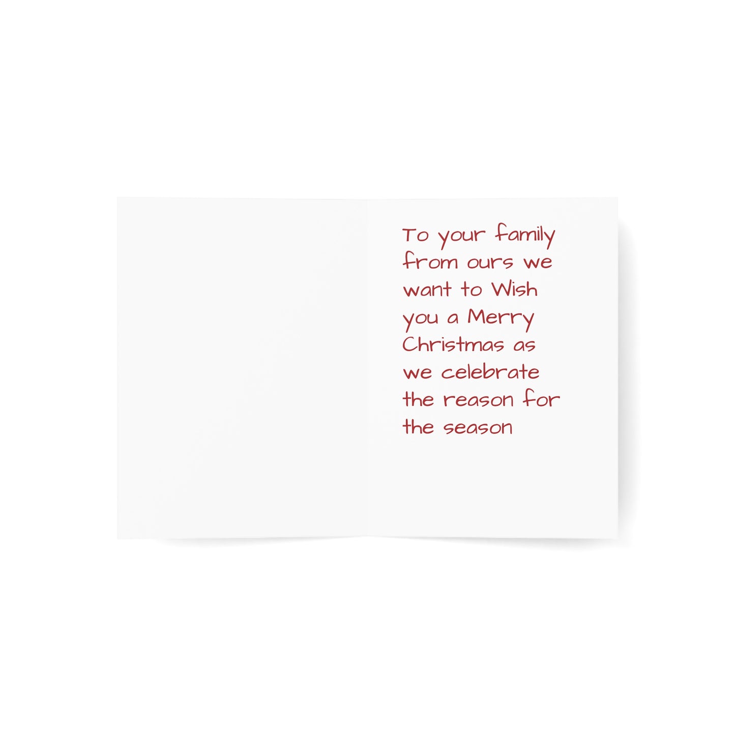 As the savior rests his parents and the lamb watch over him