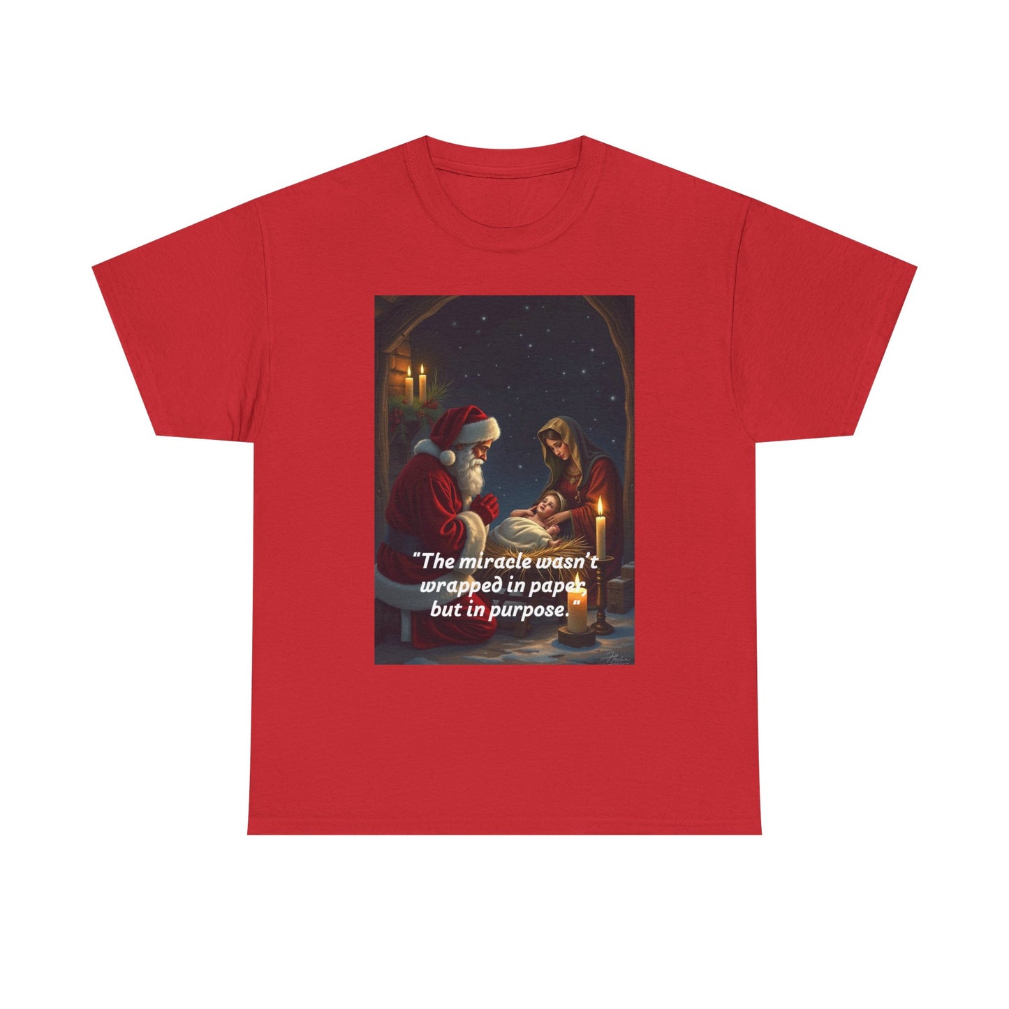 Festive Inspirational Tee, Holiday Gift, Motivational Shirt, Christmas T-Shirt, Unisex Graphic Tee, Unique Gift Idea