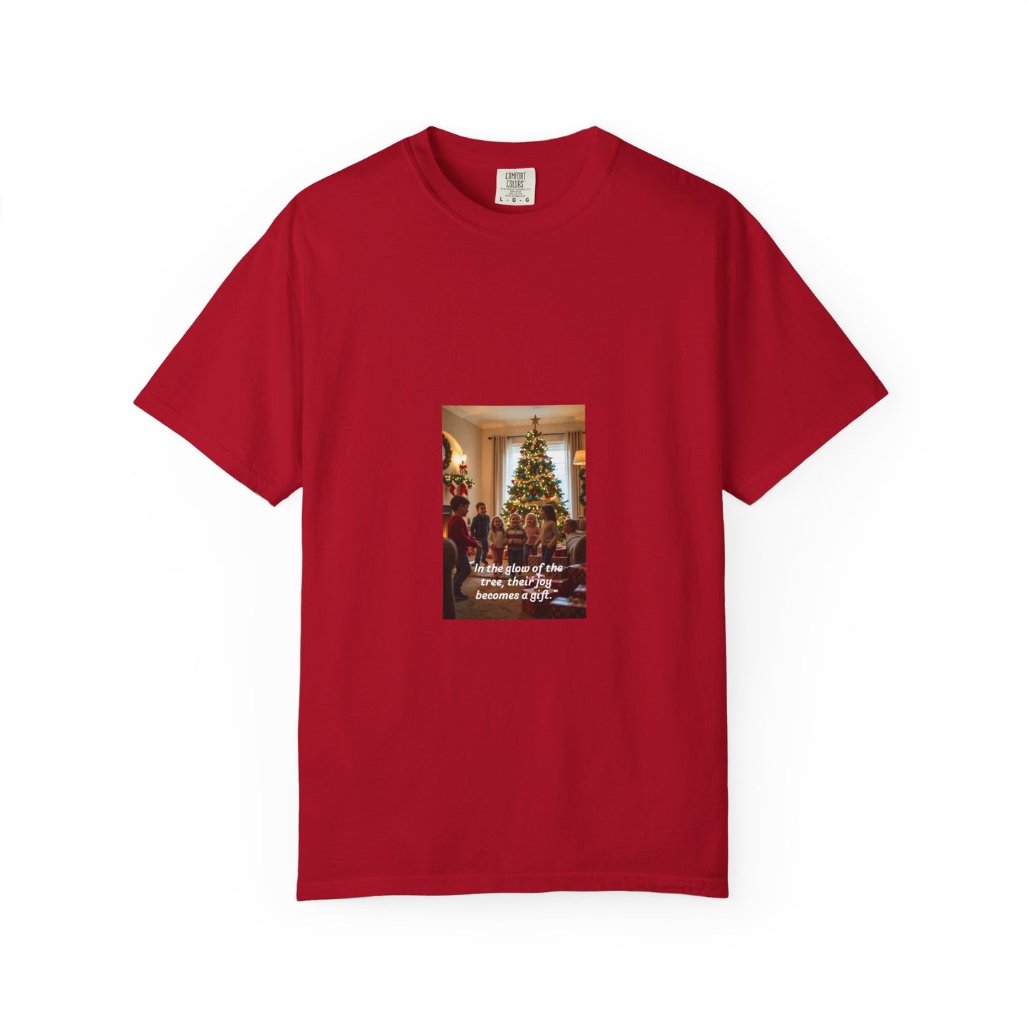 Festive Christmas Tee, Holiday Unisex T-shirt, Cozy Family Gathering Shirt, Unique Gift for Him/Her, Joyful Winter Apparel