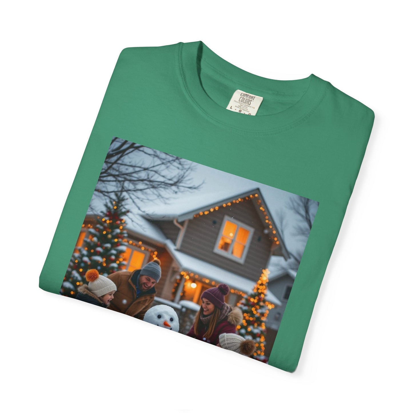 Warm Winter Family T-Shirt, Holiday Tee, Christmas Shirt, Family Gathering Apparel, Cozy Festive Top