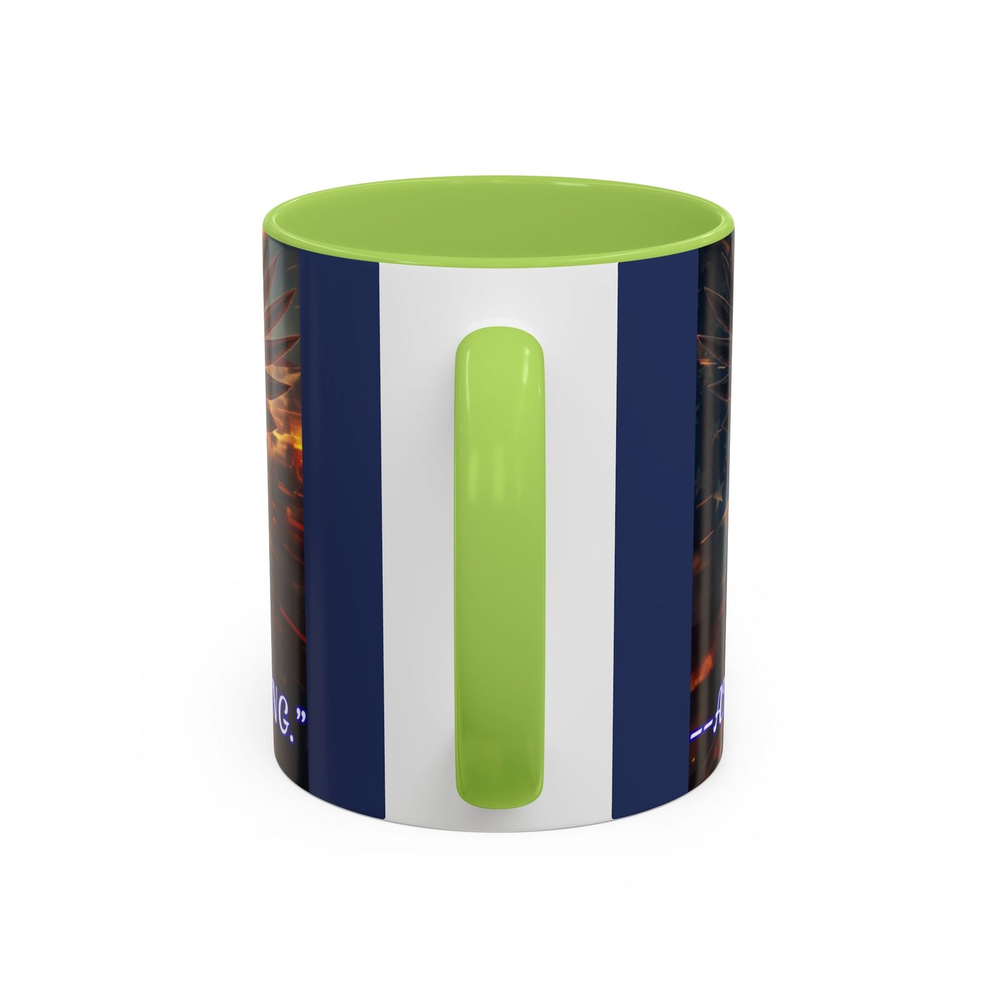 Patriotic Eagle Coffee Mug – "250 Years of Freedom" Accent Mug