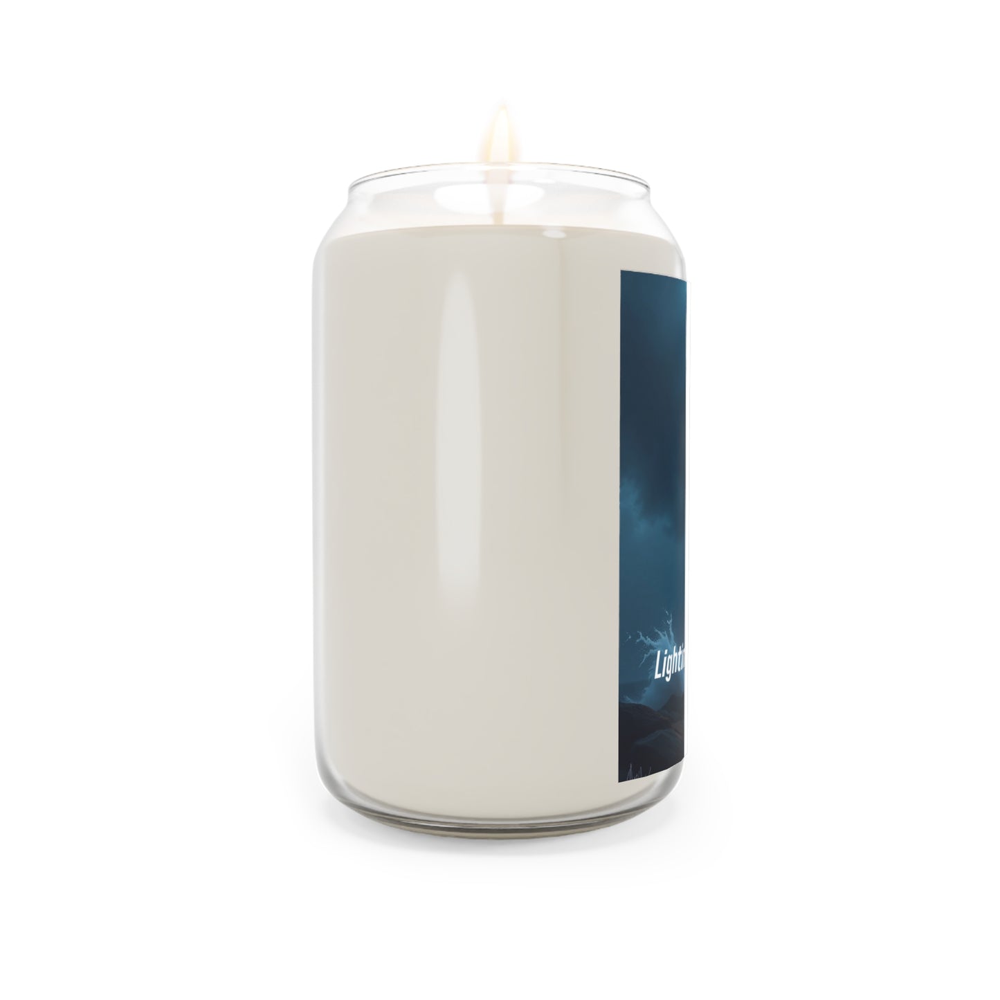 Lighthouse Soy Candle — "Lighting the Way Home to Safety" 13.75oz