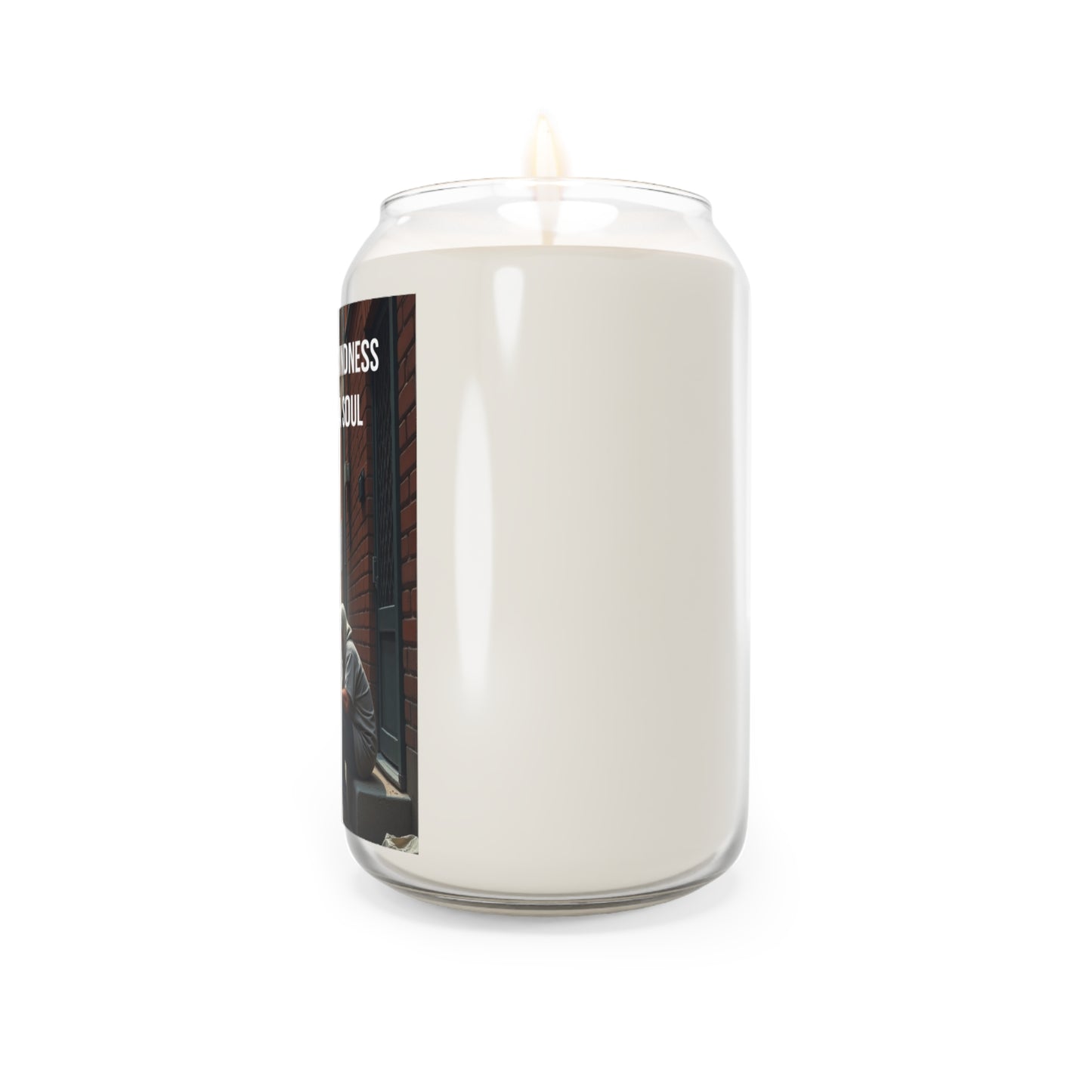 Inspirational Soy Candle — "One Touch of Kindness Can Change a Soul" (13.75oz)