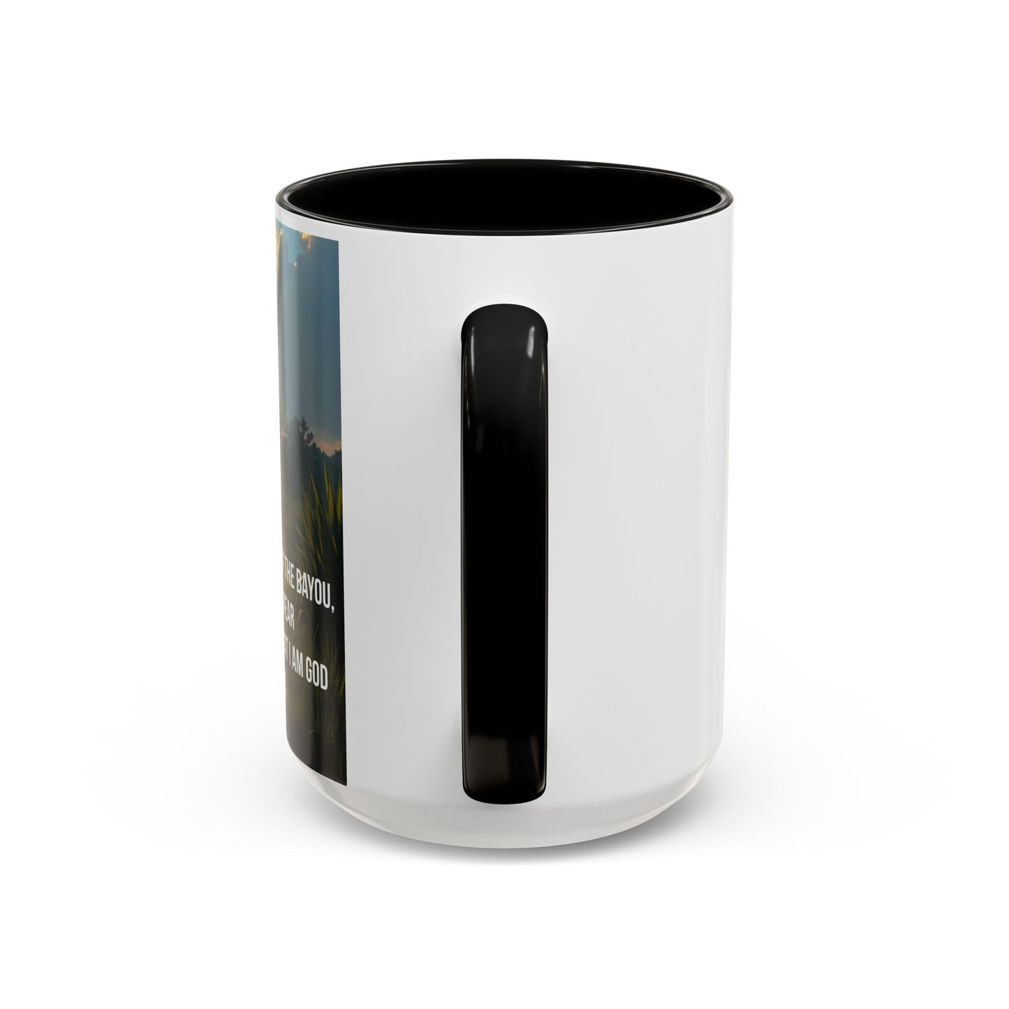 Inspirational Psalm 46:10 Coffee Mug — "Be Still" Accent Mug