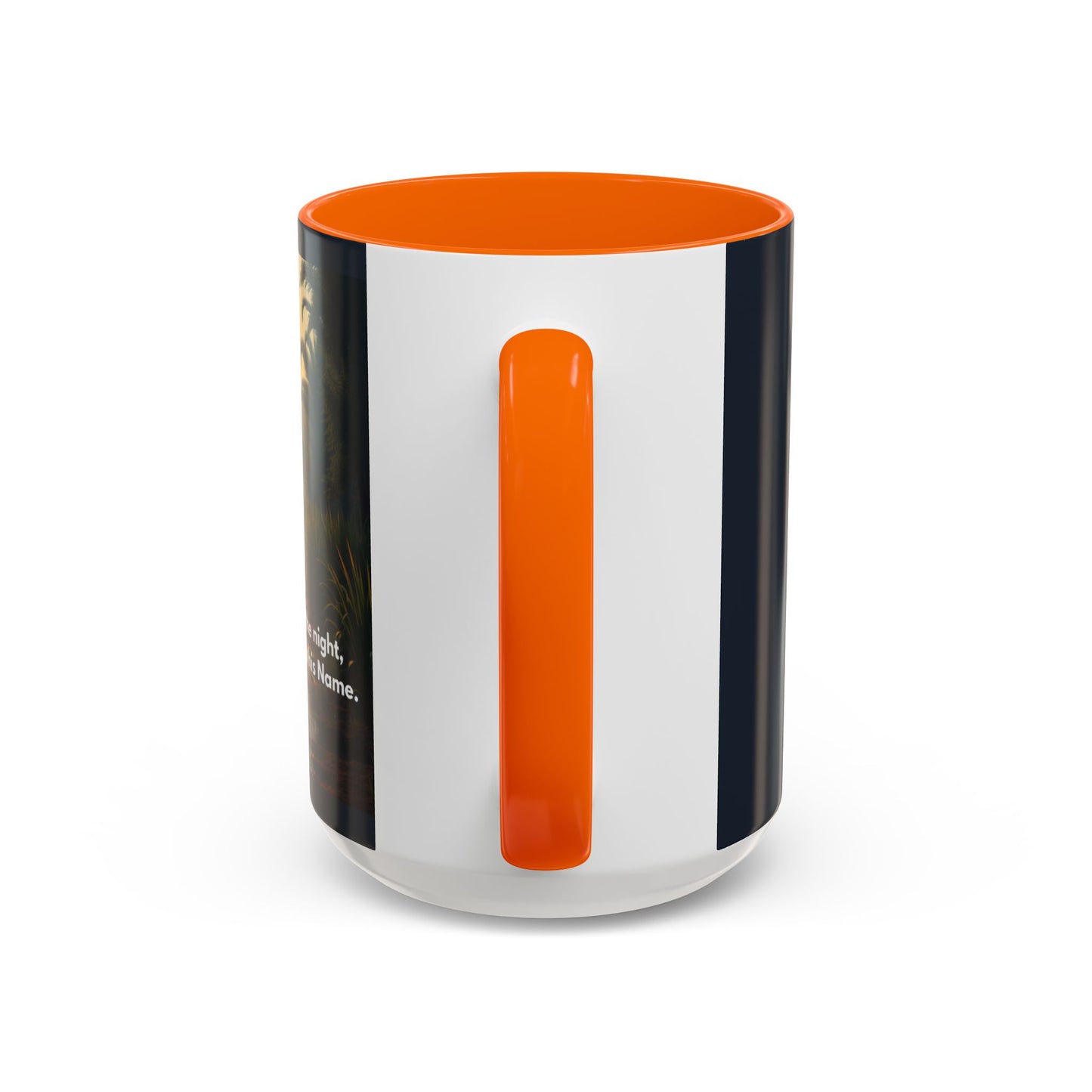 Bayou Night Coffee Mug — 'In the Stillness of the Night, The Bayou Whispers His Name' Accent Mug