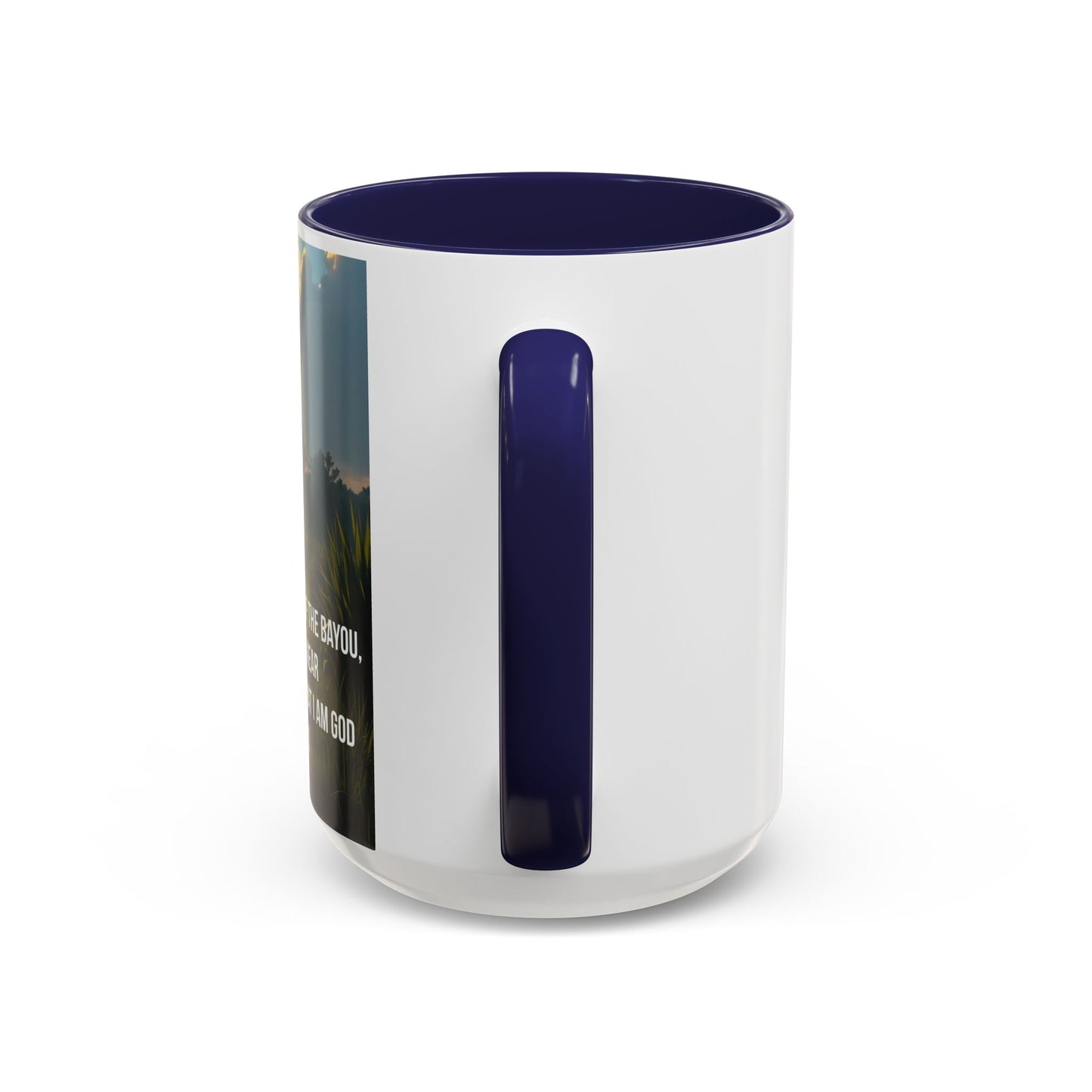 Inspirational Psalm 46:10 Coffee Mug — "Be Still" Accent Mug