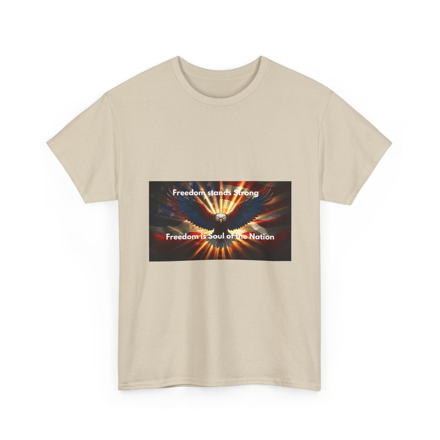 T‑Shirt — 'Freedom Means Strong, Freedom: Soul of the Nation' Graphic Tee