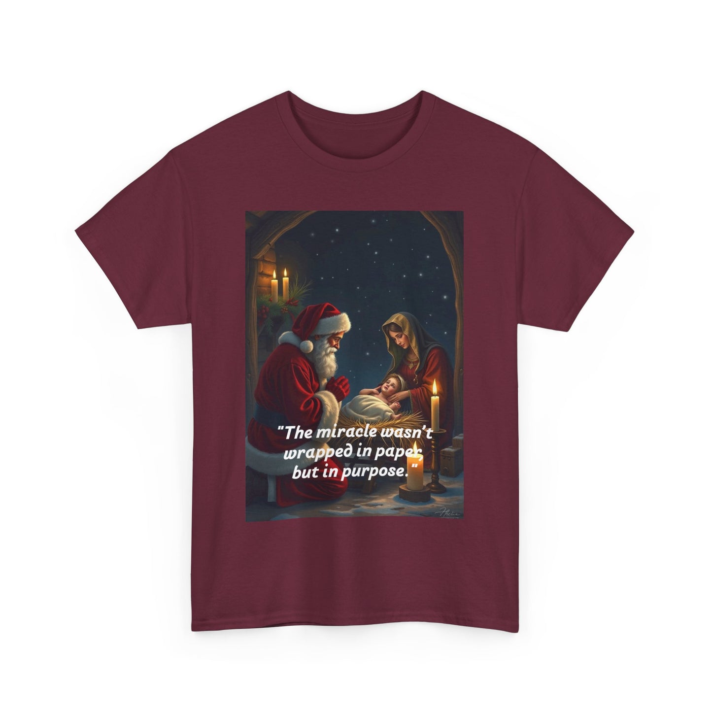 Festive Inspirational Tee, Holiday Gift, Motivational Shirt, Christmas T-Shirt, Unisex Graphic Tee, Unique Gift Idea