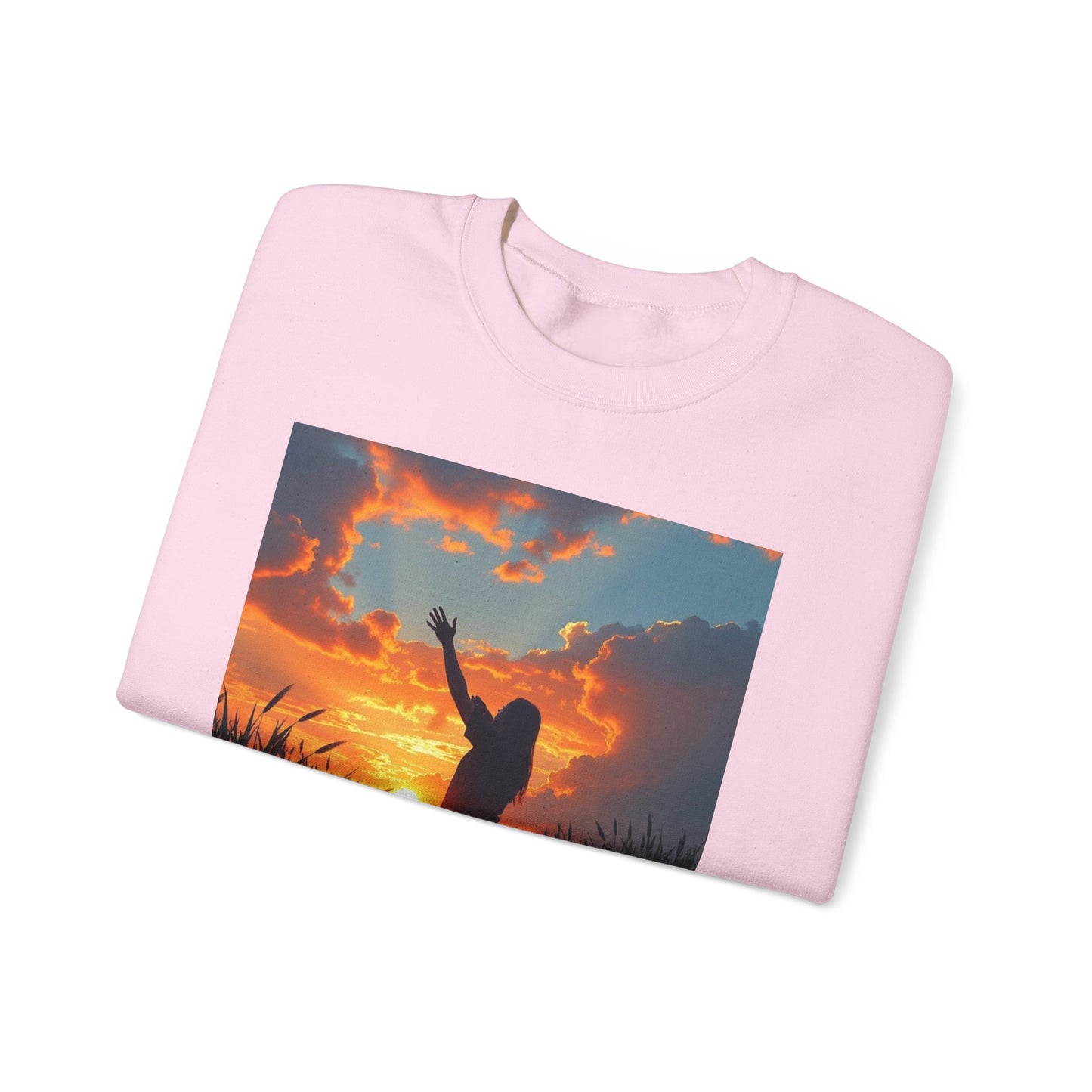 Christian Crewneck Sweatshirt — "In the Heart of the Bayou, I Found the Heart of God"