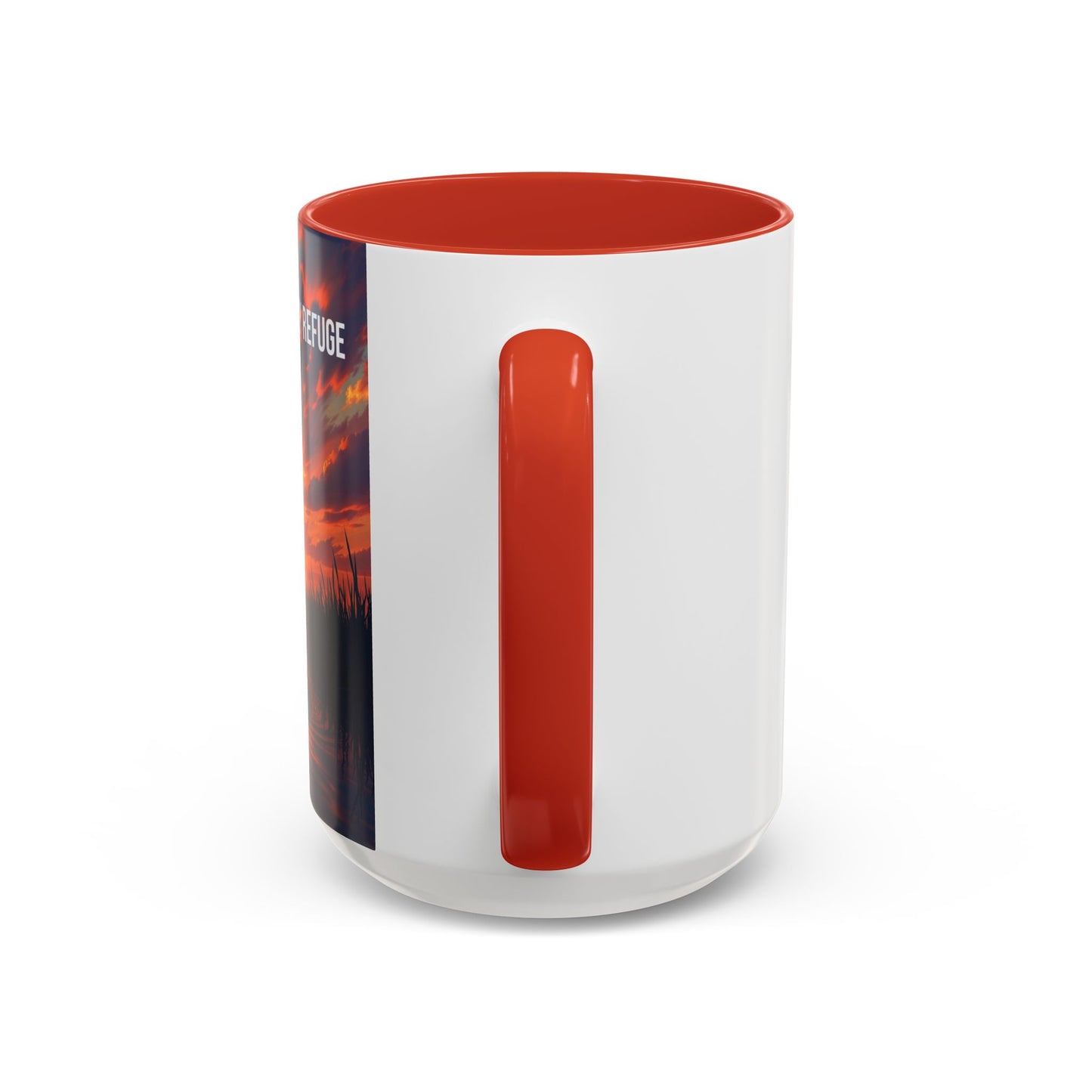Inspirational Worship Coffee Mug - "In Worship, I Find My Refuge"