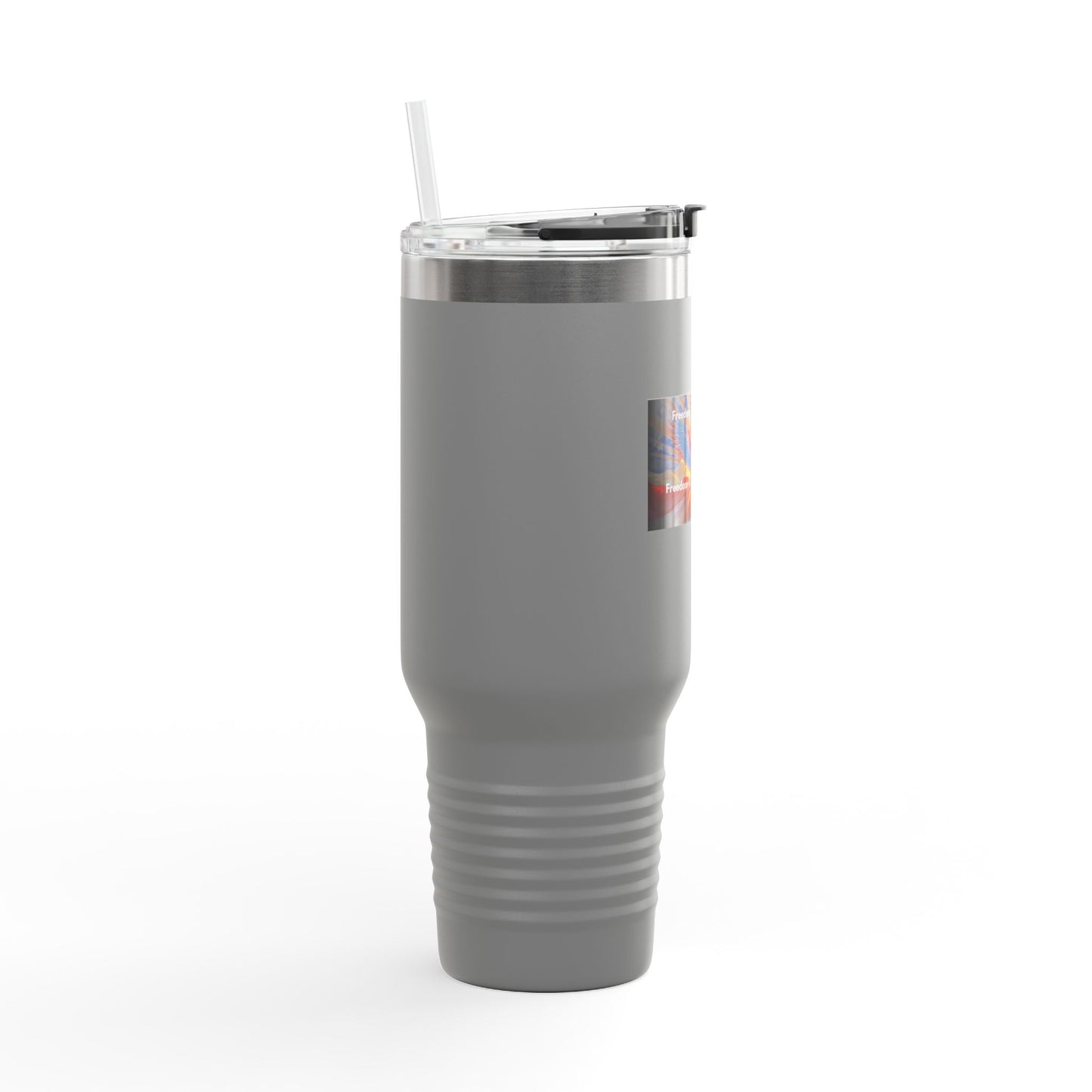 40oz Insulated Travel Mug — Freedom Wings Design