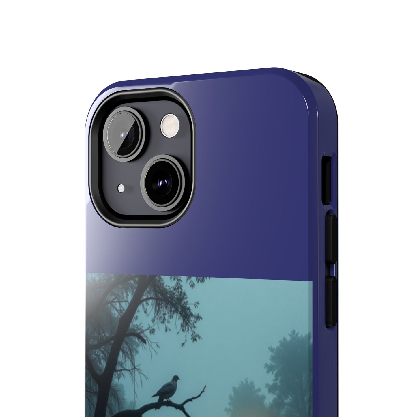 Tough Phone Case — 'In the stillness of the night the Bayou whispers his Name' Moody Bayou Cross Design