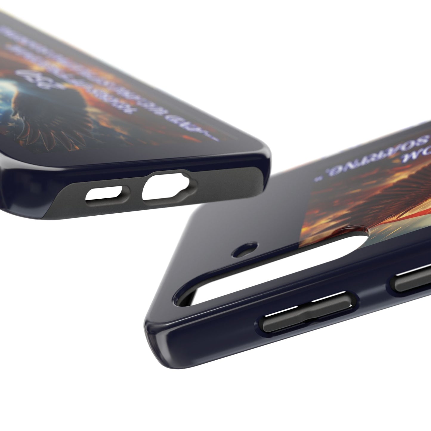 Patriotic Eagle Phone Case — "250 Years of Freedom" Durable Protective Case