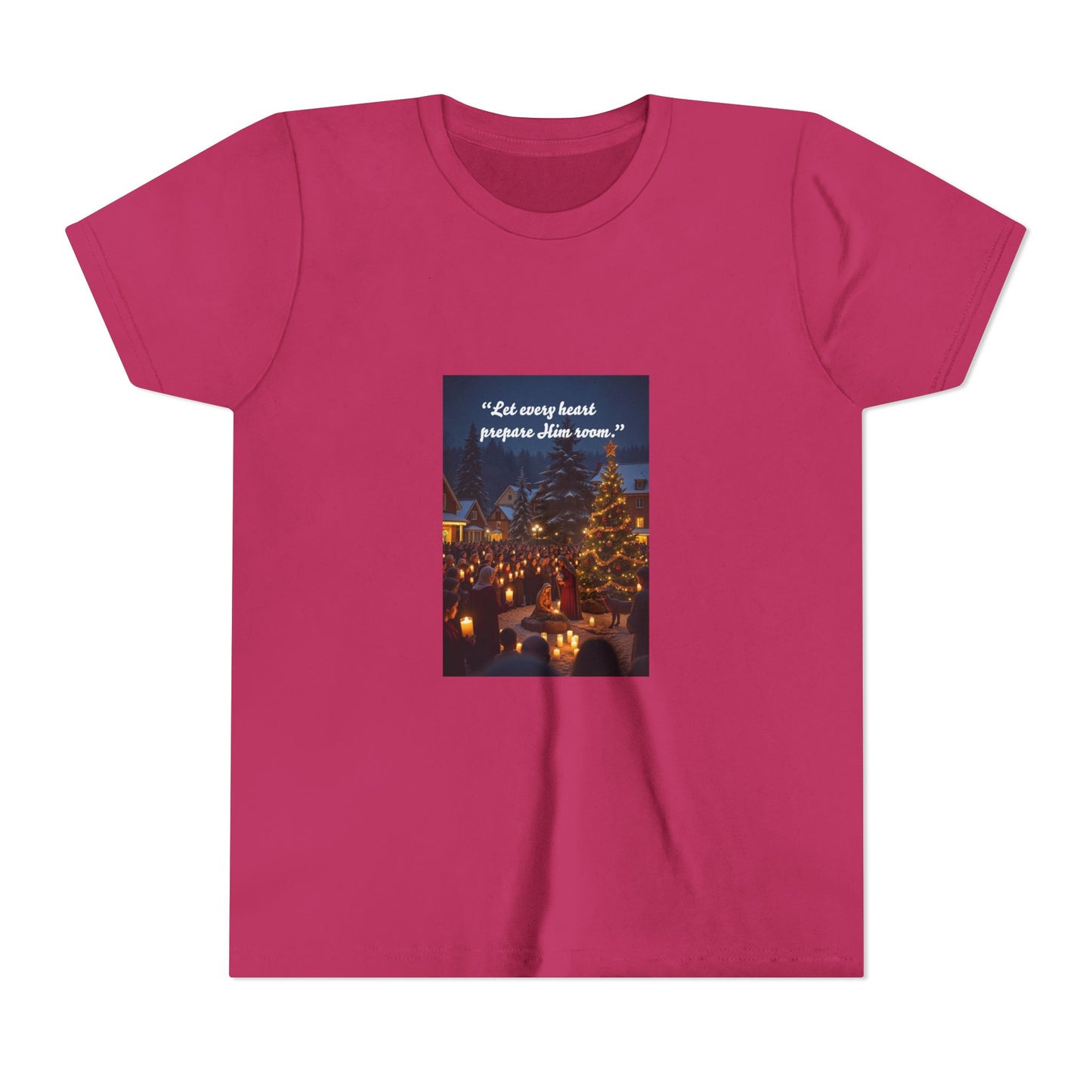 Youth Holiday Quote Tee - Festive Youth Shirt, Christmas Gift, Inspirational Tee, Seasonal Wear, Kid's Clothing