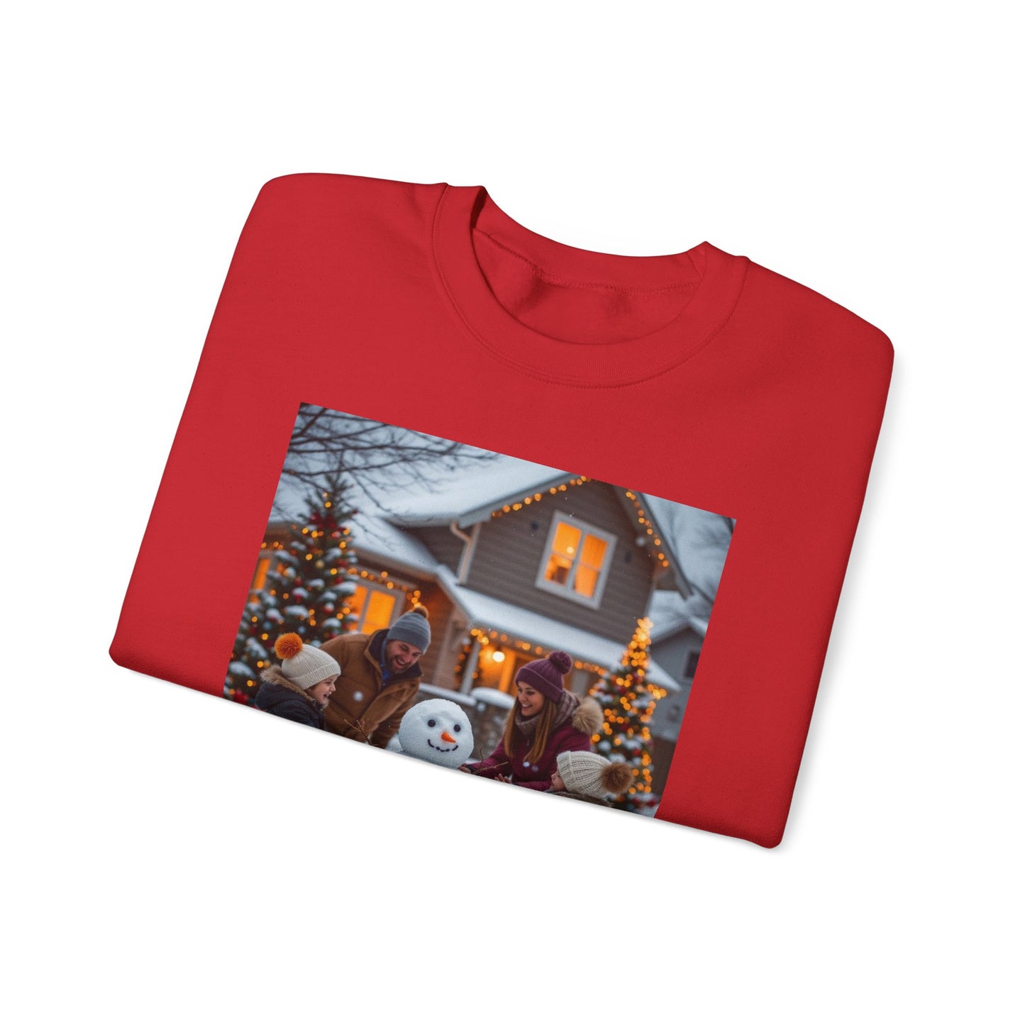 Cozy Holiday Sweatshirt with Family Quote, Winter Warmth Gift, Christmas Comfort Wear, Family Gathering Apparel, Cold Weather Essentials